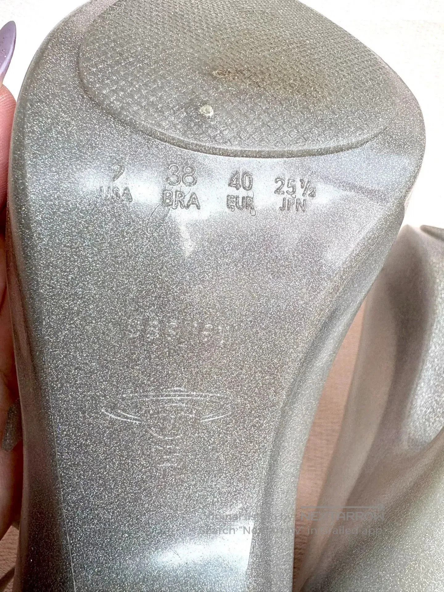 Vivienne Westwood Vivienne Westwood Silver Mary Jane Heels. Size US 8 / IT 38 - 9 Thumbnail