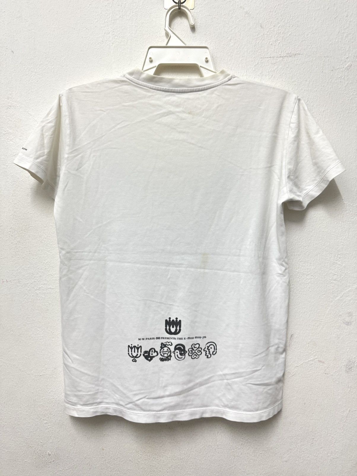 Miu Miu Miu Miu Logo Art Miow Miow Luxury T shirt Size US S / EU 44-46 / 1 - 6 Thumbnail