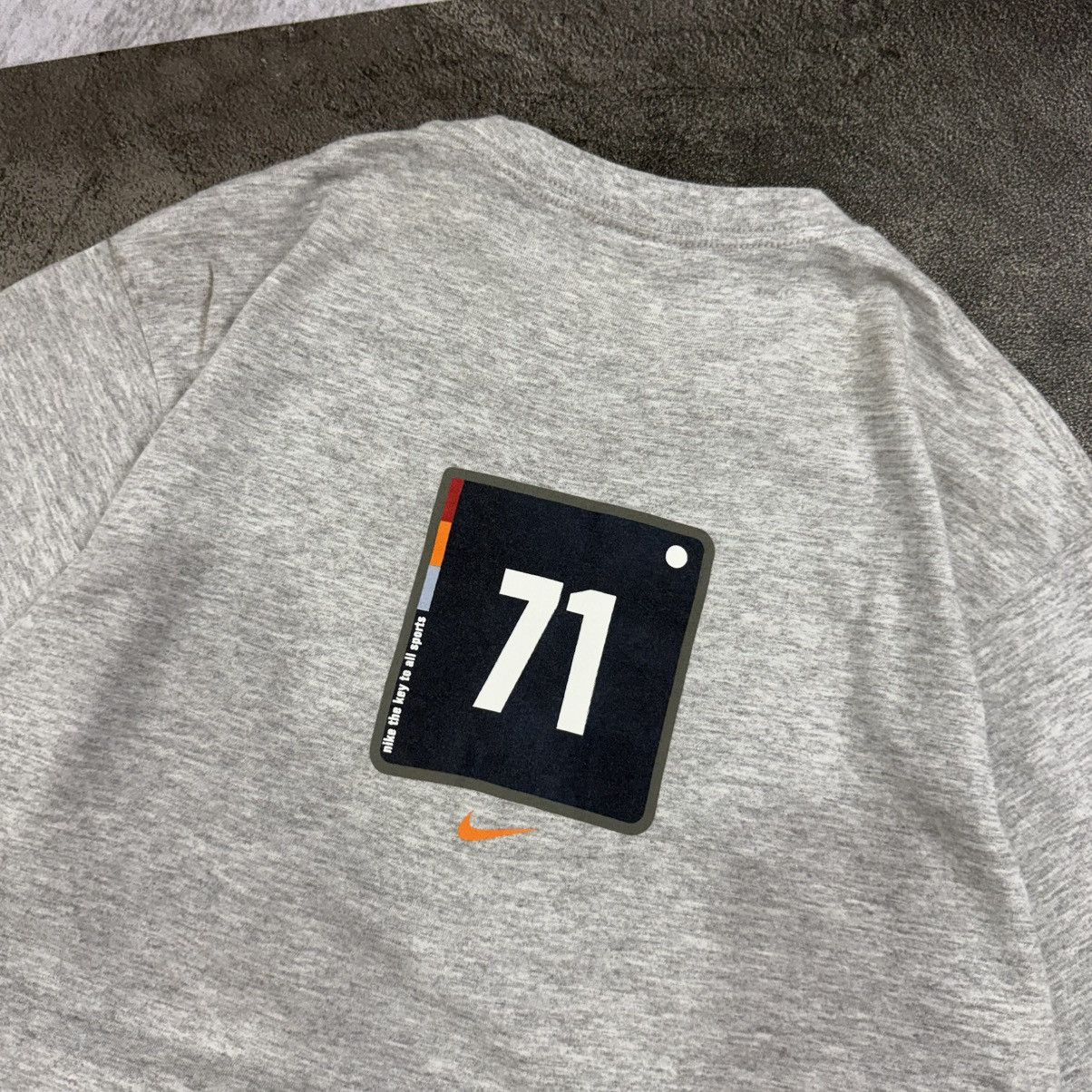 Nike Vintage NIKE '71 the key rare shirt Size US M / EU 48-50 / 2 - 2 Thumbnail
