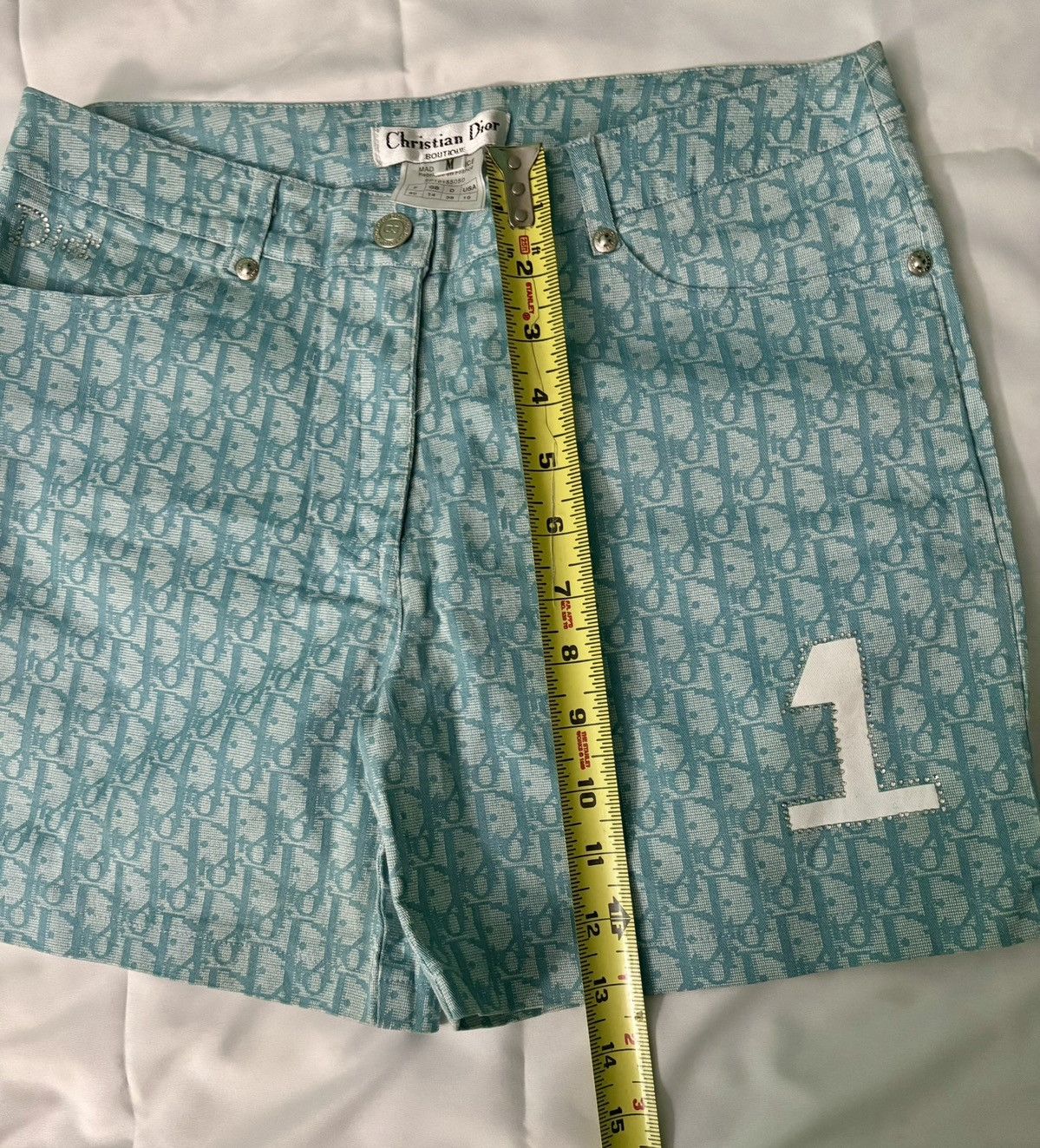 Dior Dior Oblique Denim Shorts Size 32" / US 10 / IT 46 - 5 Thumbnail