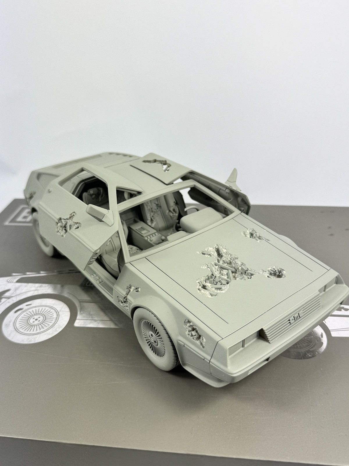 Daniel Arsham ERODED DELOREAN TURBO CAR Size ONE SIZE - 6 Thumbnail