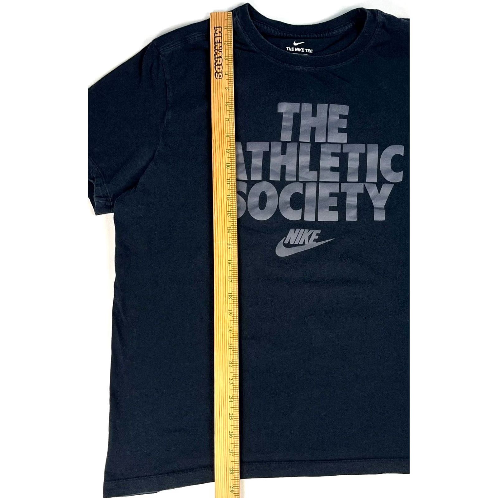Nike Nike The Athletic Society T-Shirt XL Men's Black Cotton Crew Neck Short Sleeve Shirt Size US XL / EU 56 / 4 - 7 Thumbnail