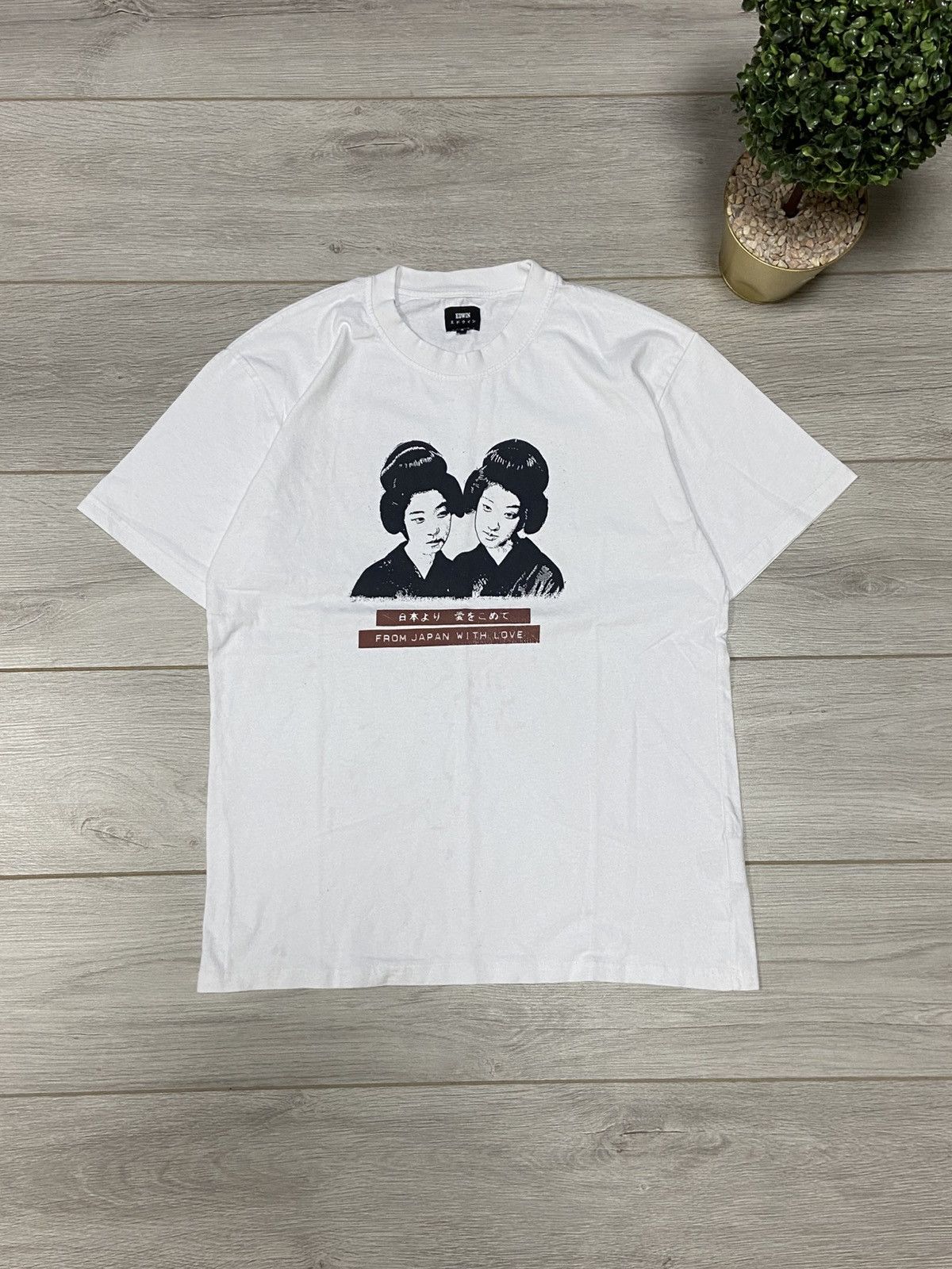 Edwin Edwin geisha big print T-shirt Japan brand Size US S / EU 44-46 / 1 - 1 Thumbnail