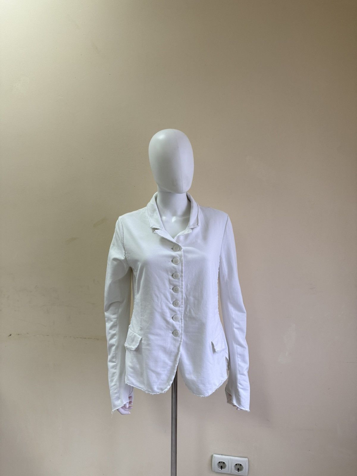 Rundholz Rundholz Black Label White Avant Garde Blazer Jacket Size M Size M / US 6-8 / IT 42-44 - 2 Thumbnail