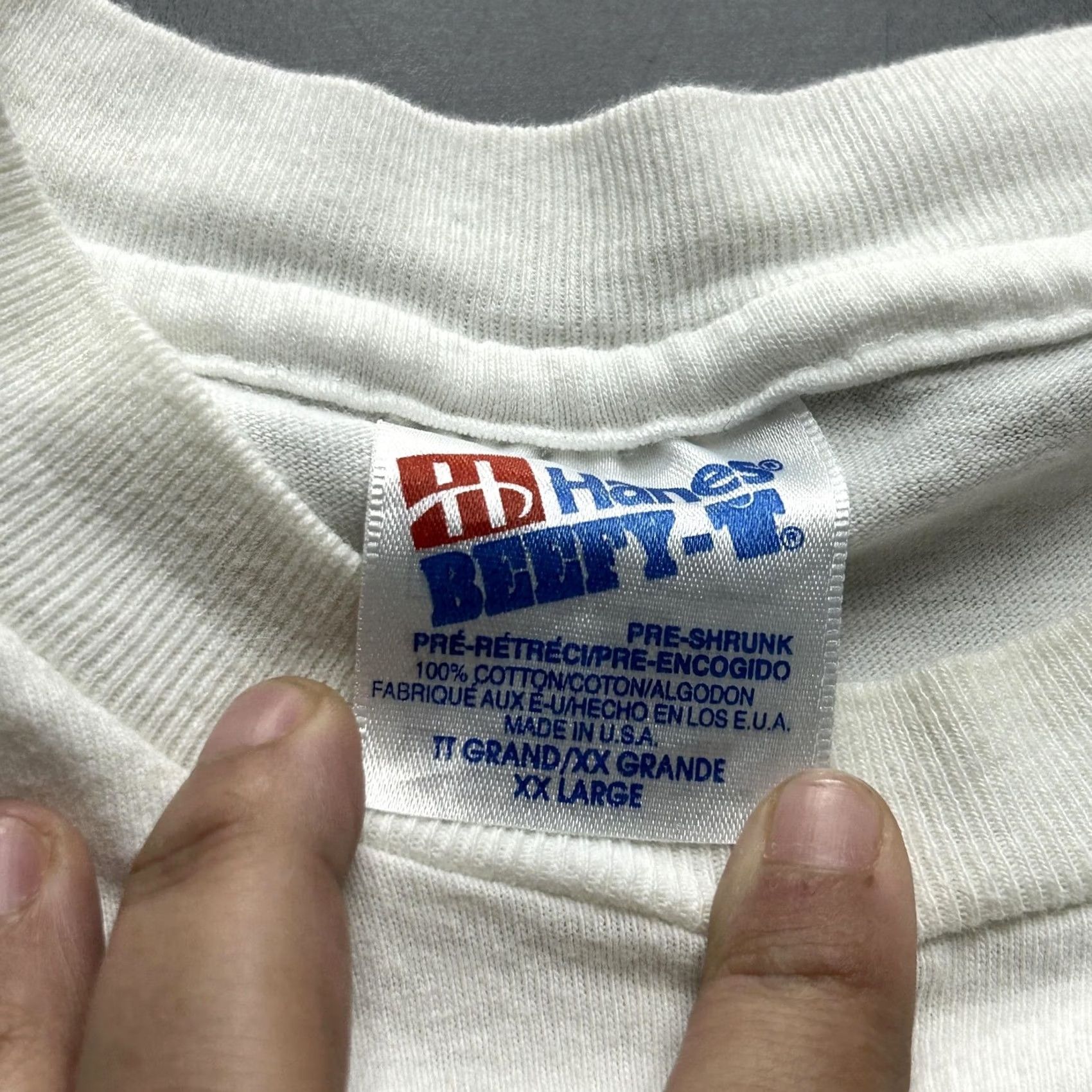 Hanes VINTAGE Hanes Shirt Adult 2XL White Central PA Festival Arts 1995 Penn State Mens Size US XXL / EU 58 / 5 - 5 Thumbnail
