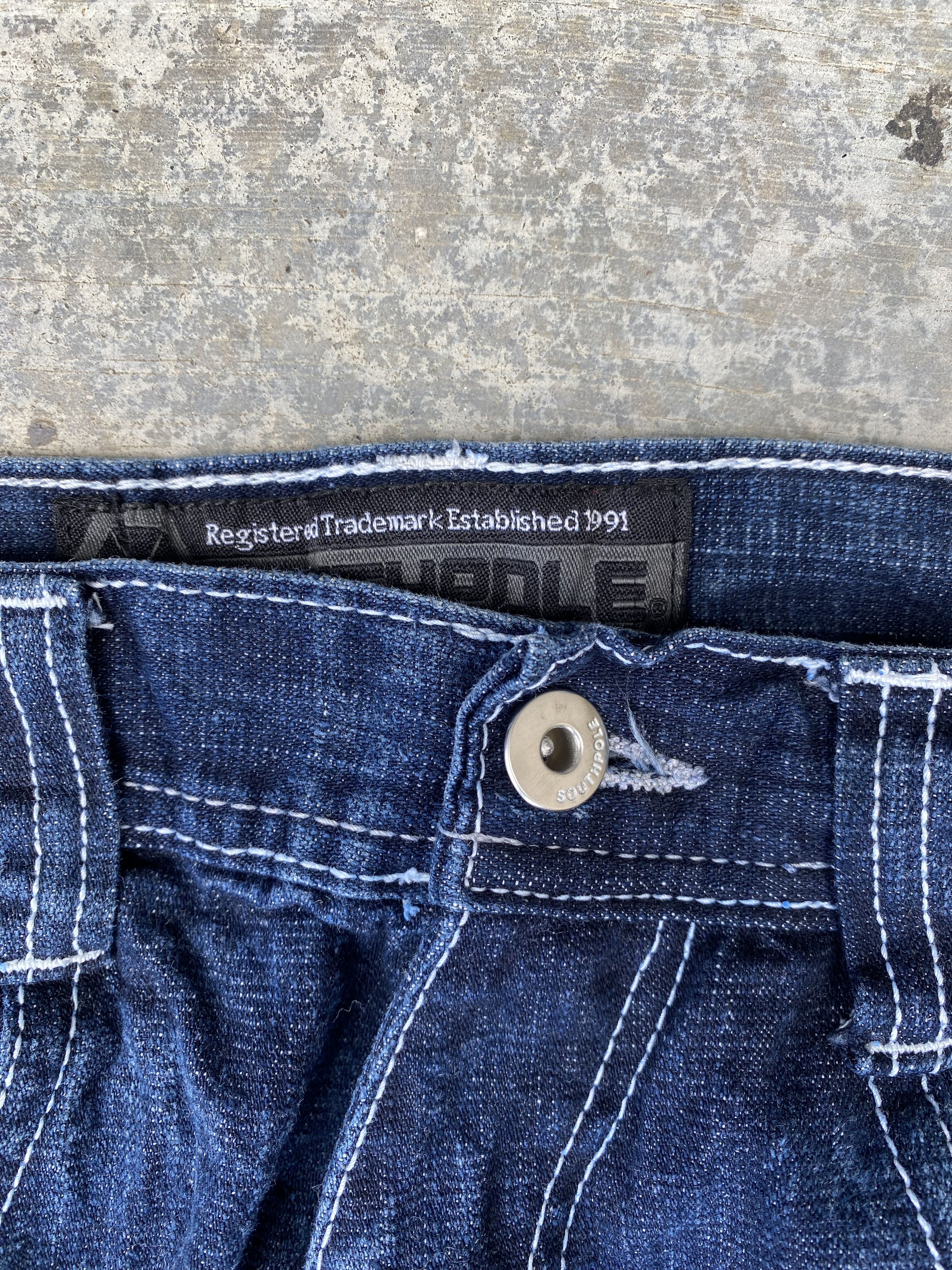 Southpole Southpole blue stone wash jeans Size US 29 - 3 Thumbnail