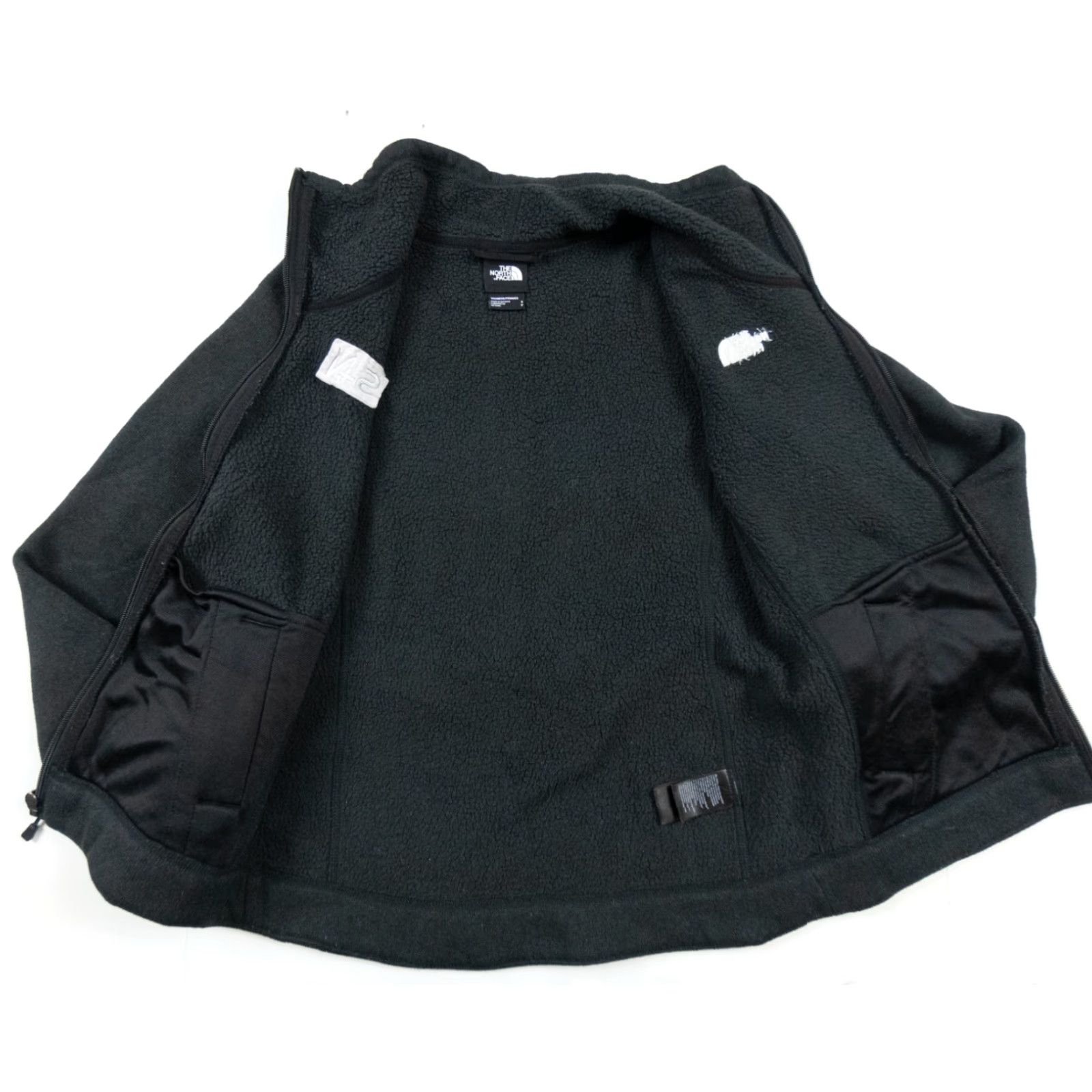 The North Face The North Face Women’s Canyon Flats Fleece Jacket Small Black Casual Outdoor Mid-Length Zip Full Zip Embroidered Logo fittings: None Size S / US 4 / IT 40 - 7 Thumbnail
