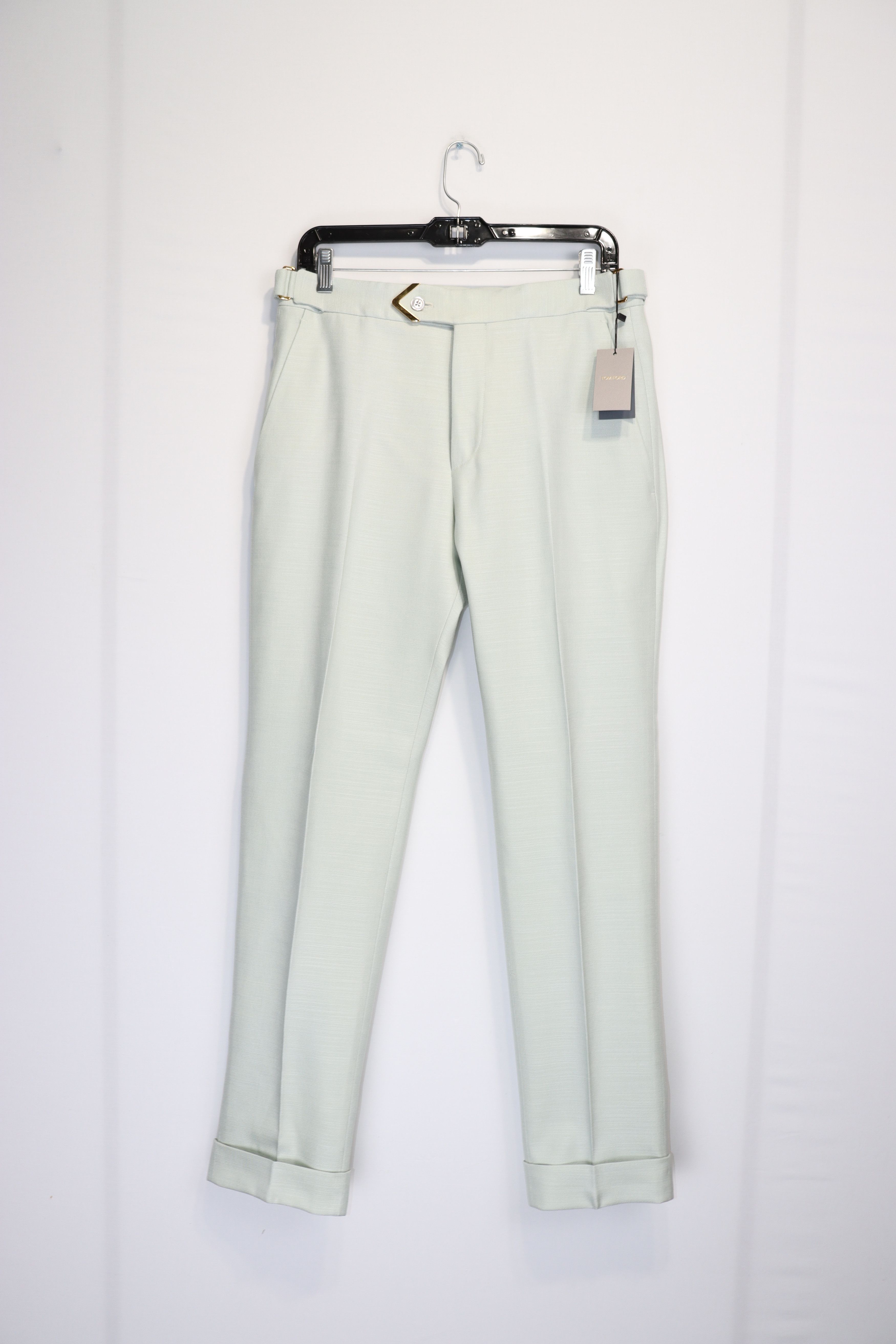 Tom Ford o1rshd1 Formal Trousers / Slacks in Glacier Size US 30 / EU 46 - 2 Thumbnail