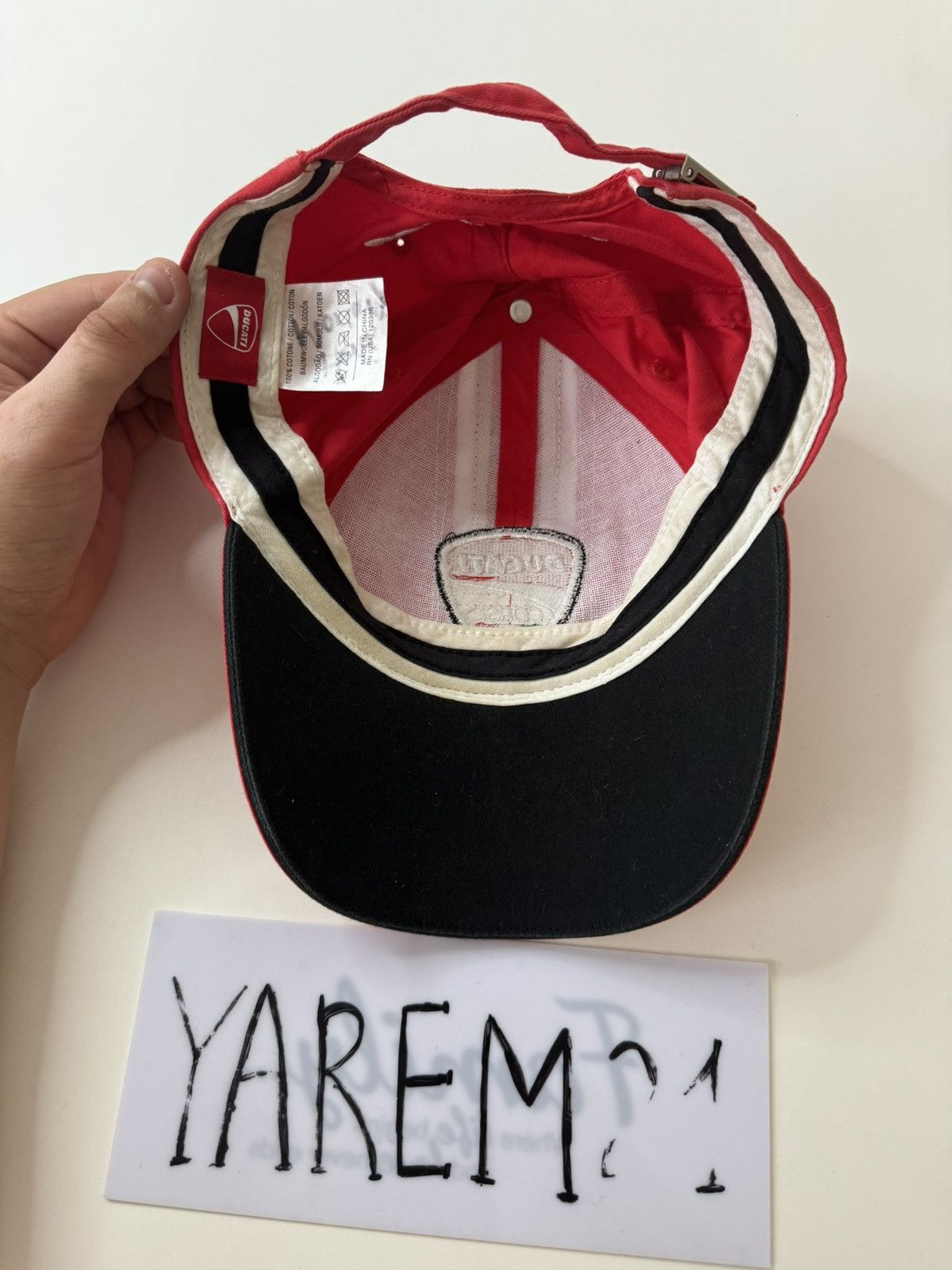 Ducati Ducati corse vintage cap hat Size ONE SIZE - 4 Thumbnail