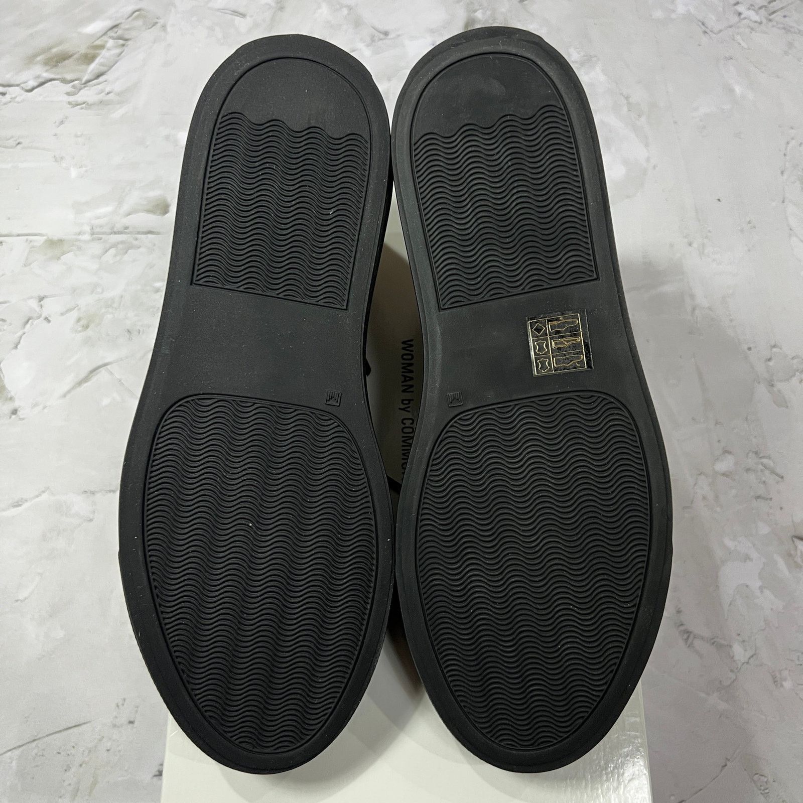 Common Projects Common Projects Achilles Low Black Leather Sneakers EU37 Size US 6.5 / IT 36.5 - 6 Thumbnail