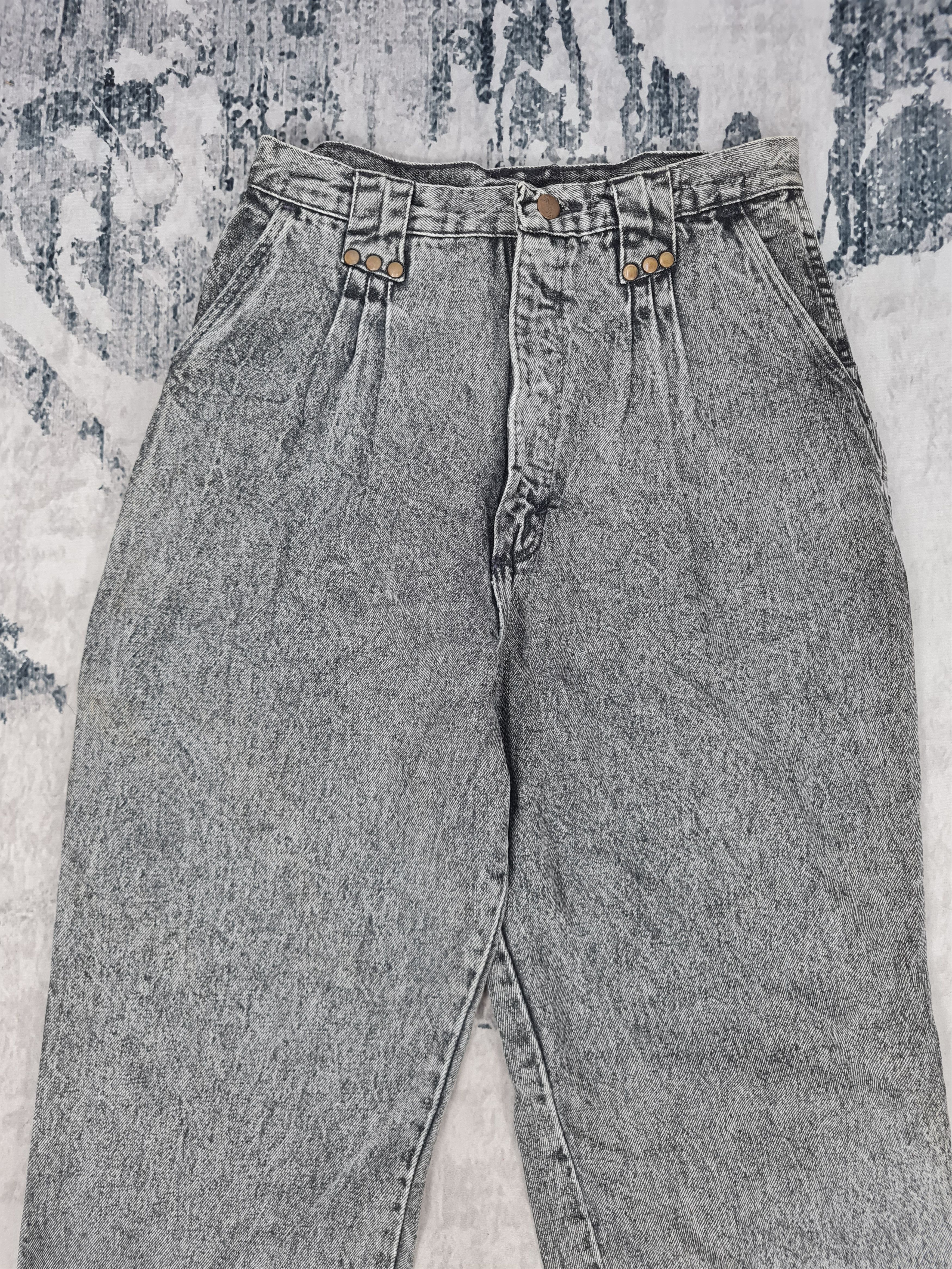 Other Vtg 80's WRANGLER Acid Wash Moms Jeans 29x33 Jeans JB0125 Size 29" - 6 Thumbnail