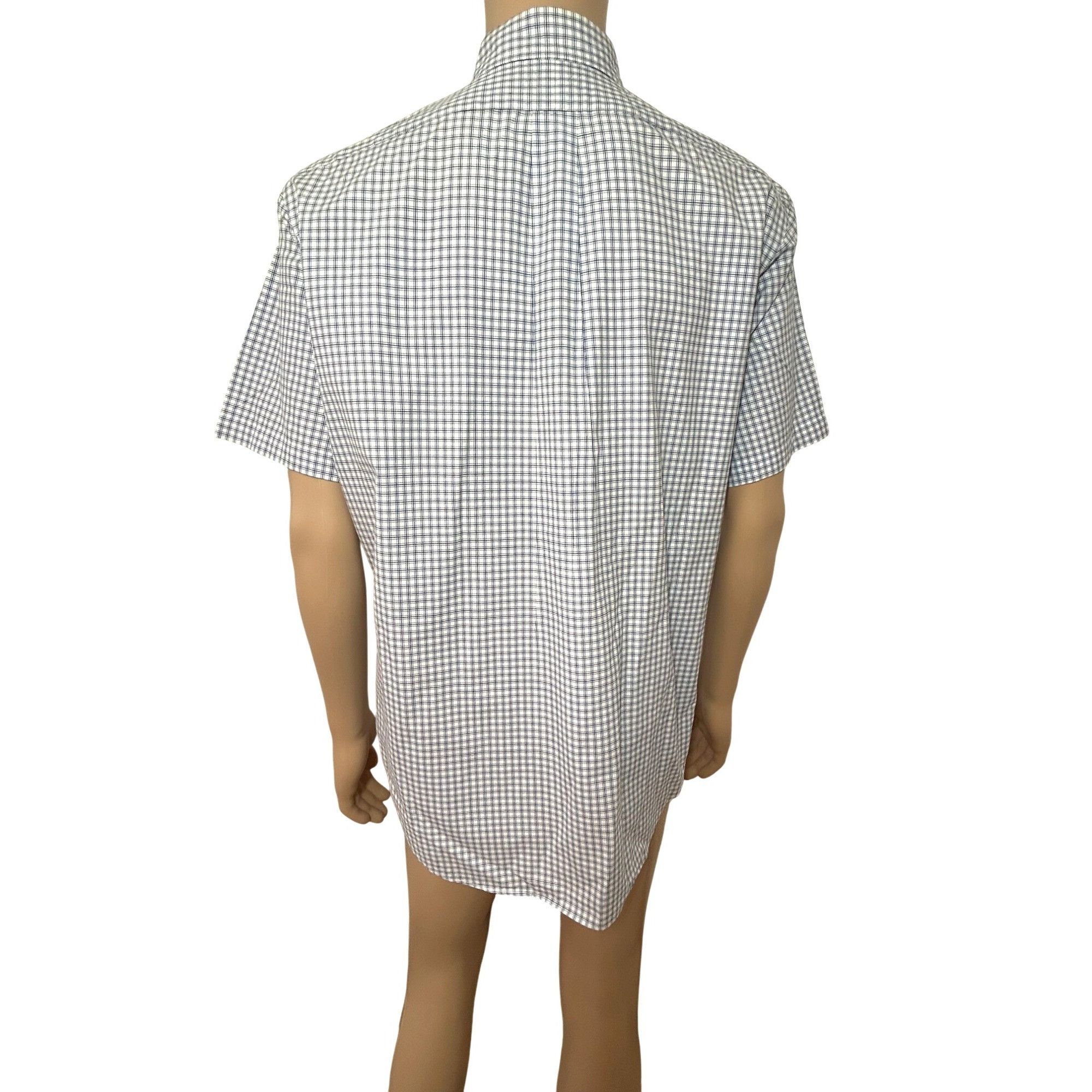 Ralph Lauren Ralph Lauren Men’s Button Down Shirt L Short Sleeve Plaid Wh Size US L / EU 52-54 / 3 - 2 Thumbnail