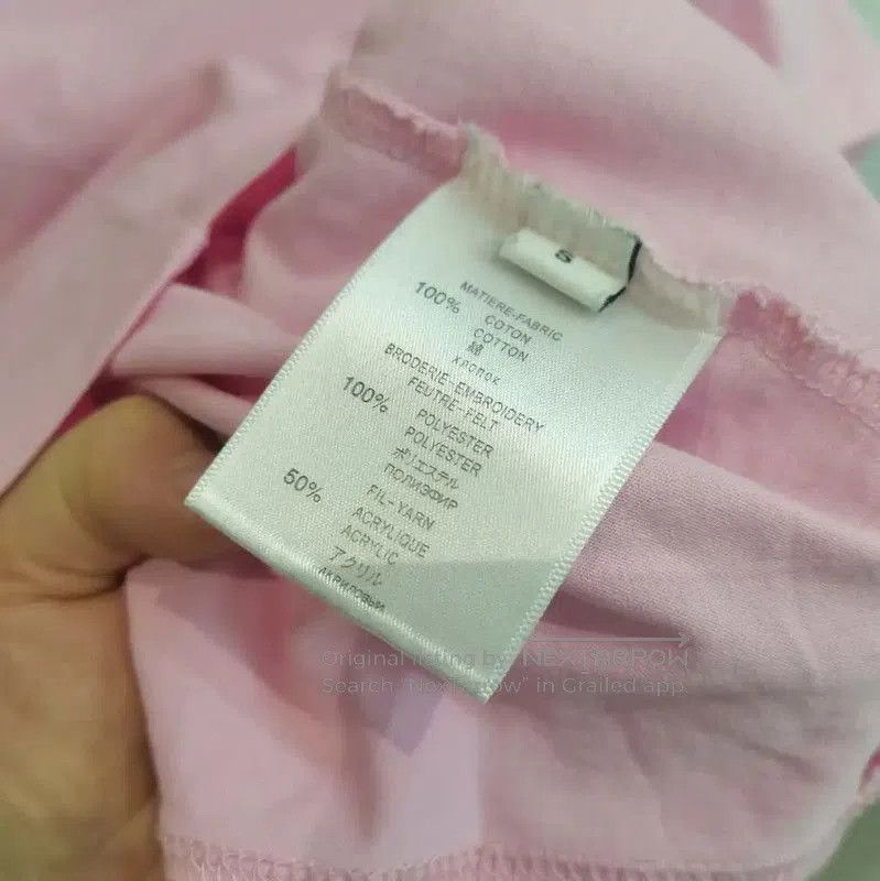Givenchy Givenchy Pink Cotton Short Sleeve T-Shirt . Size S / US 4 / IT 40 - 5 Thumbnail