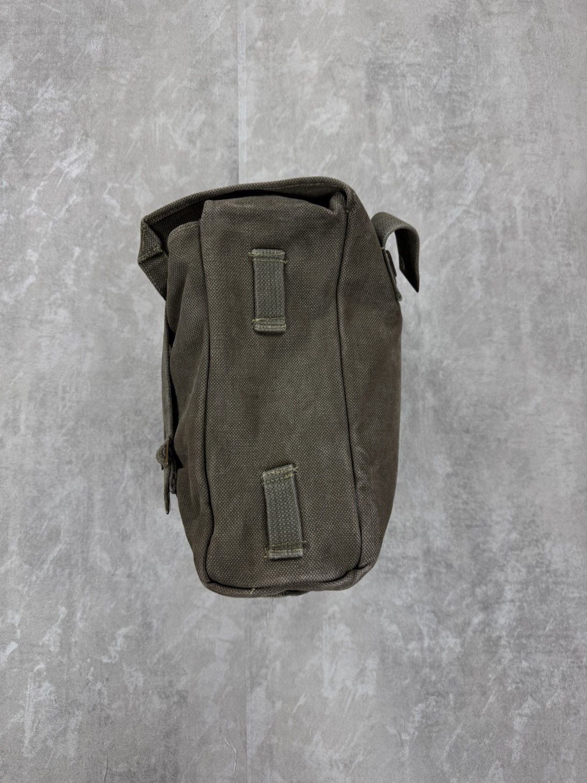 Other Vintage military canvas Biker Bag Motorcycle back bag Size ONE SIZE - 4 Thumbnail