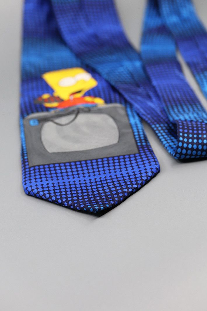 Other Vintage 2000 Bart Simpson Silk Tie – The Simpsons Size ONE SIZE - 10 Thumbnail