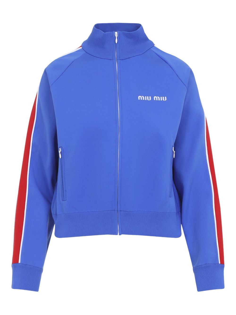 Miu Miu LOGO NYLON CARDIGAN Size M / US 6-8 / IT 42-44 - 1 Thumbnail