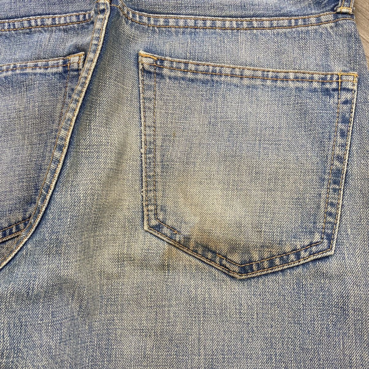 Junya Watanabe 🇯🇵Vintage Junya Watanabe Comme Des Garcons Selvedge Jeans CDG Size US 34 / EU 50 - 19 Thumbnail