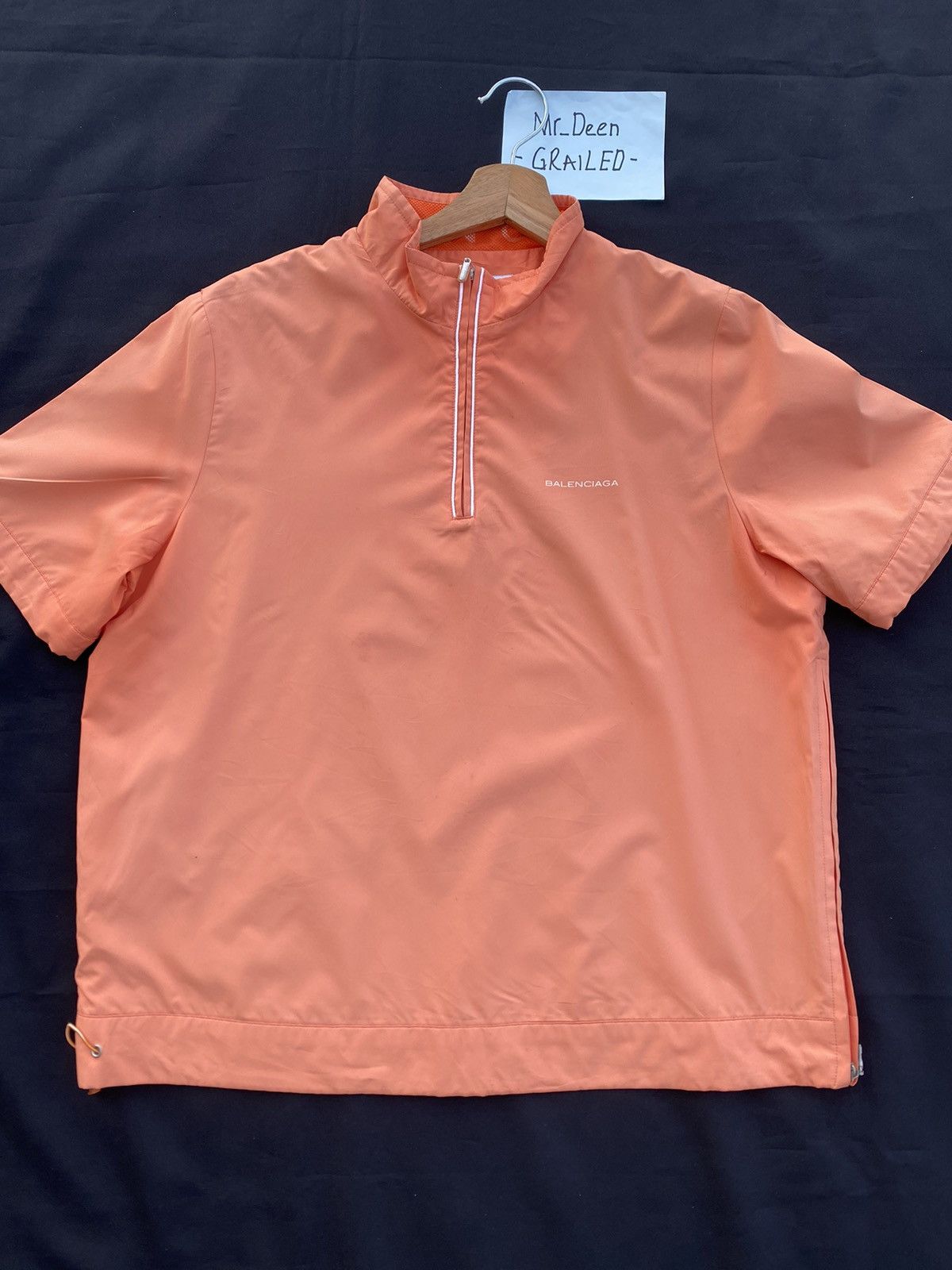 Balenciaga Rare Balenciaga Nylon Orange Outerwear Size US M / EU 48-50 / 2 - 6 Thumbnail
