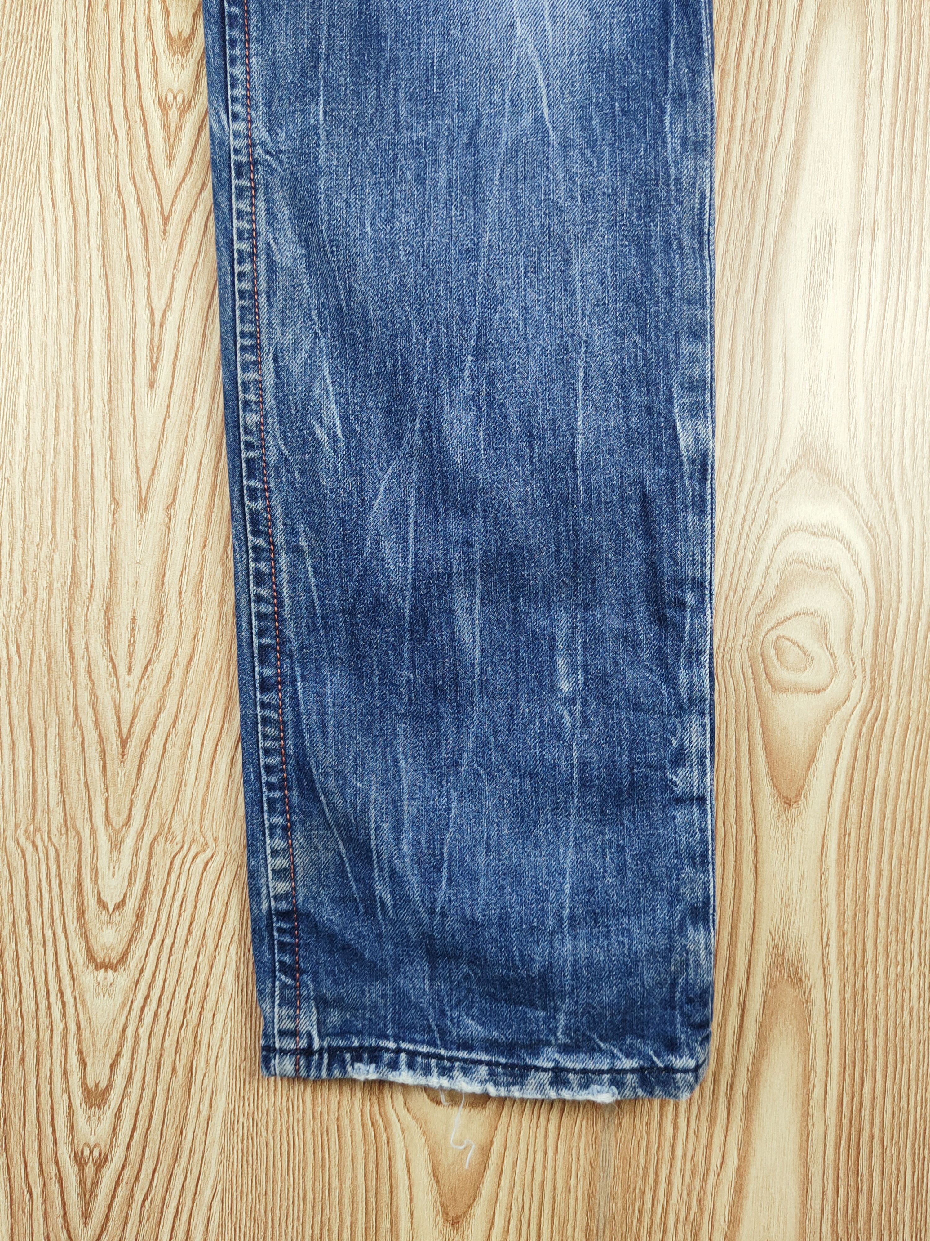 Diesel Diesel Blue Faded Distressed Ripped Jeans #S2741 Size US 35 - 7 Thumbnail