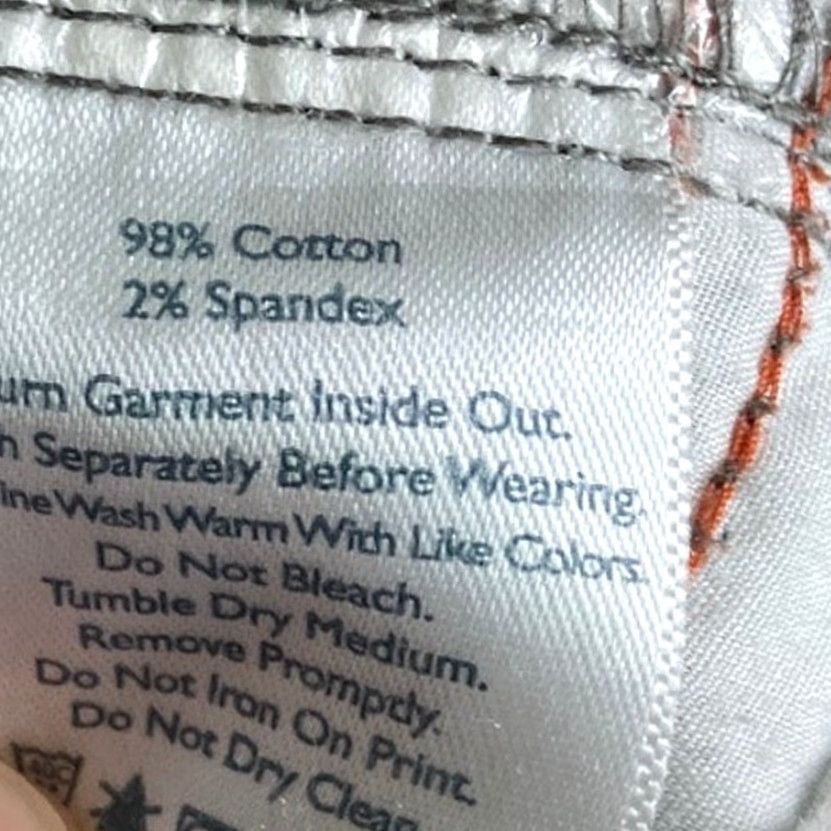 Eddie Bauer Eddie Bauer Womens Jeans Gray Slightly Curvy Skinny Mid Rise Stretch 12 Jeans Size 24" / US 00 / IT 34 - 6 Thumbnail