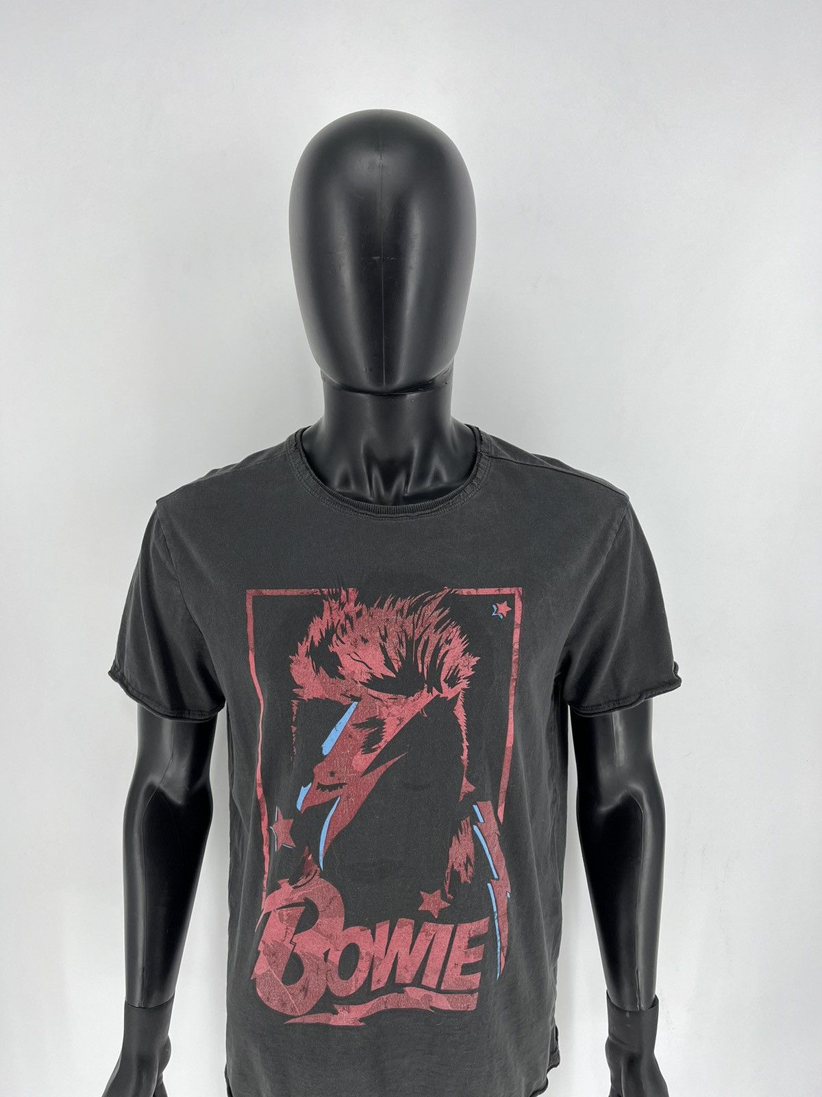 Band Tees David Bowie Punk Music Fashion Tees Streetwear Y2K Bands Size US L / EU 52-54 / 3 - 5 Thumbnail