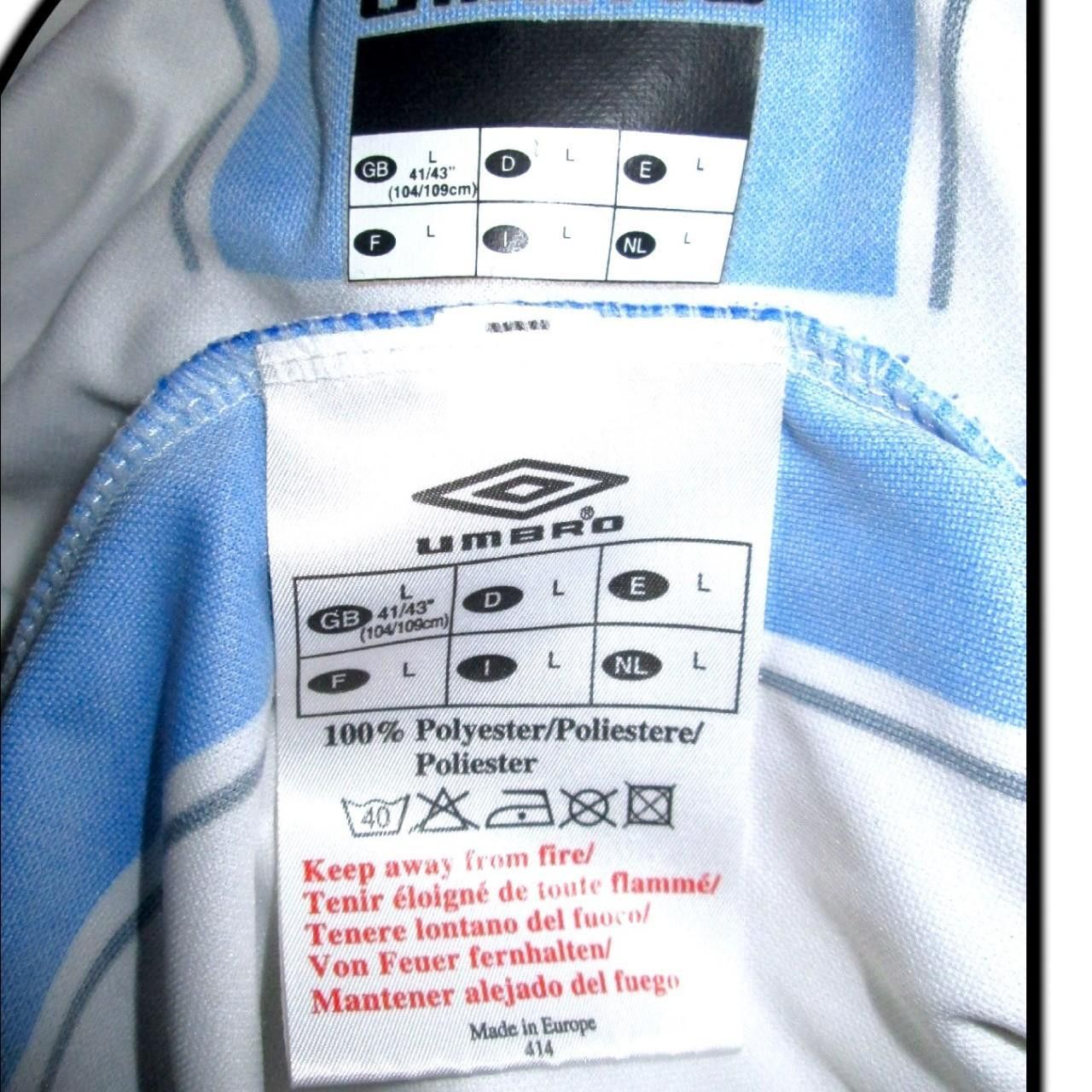 Umbro Quick Boys Katwijk aan Zee Home Shirt Jersey Long sleeves Size US L / EU 52-54 / 3 - 3 Thumbnail