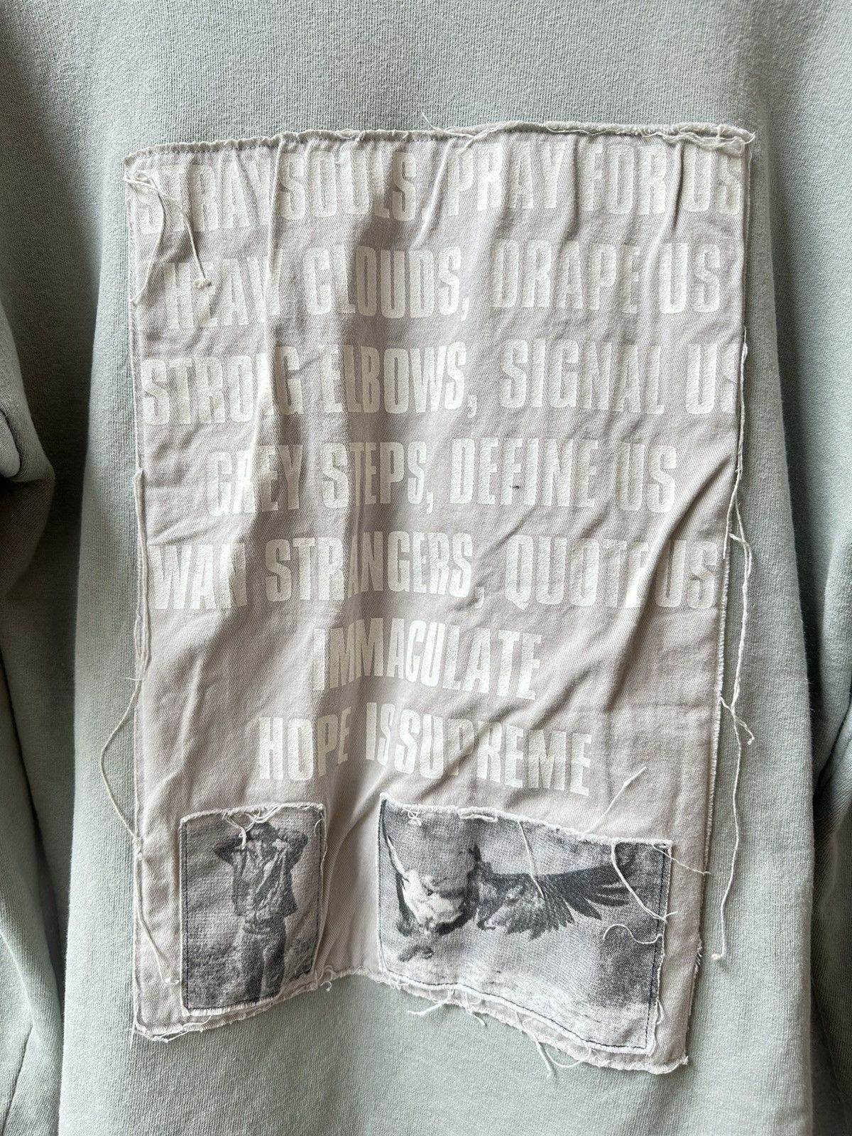 Raf Simons RAF SIMONS SS2002 HOPE IS SUPREME SWEATER Size US M / EU 48-50 / 2 - 3 Thumbnail