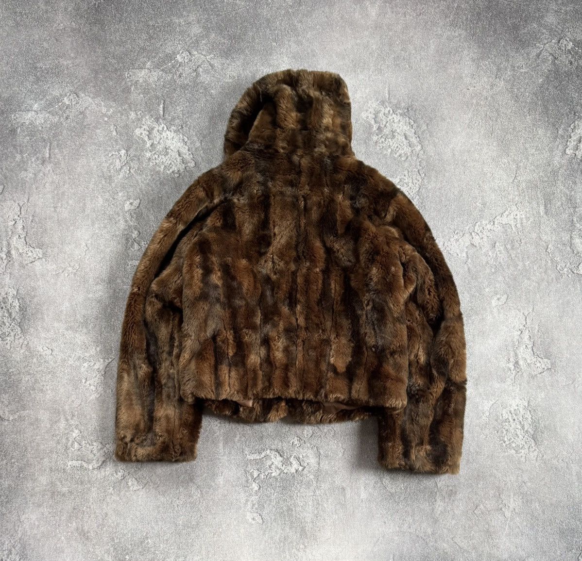 Hysteric Glamour CIBYLL 38/M retro vintage faux fur coat jacket Y2K L.G.B. Size M / US 6-8 / IT 42-44 - 16 Thumbnail