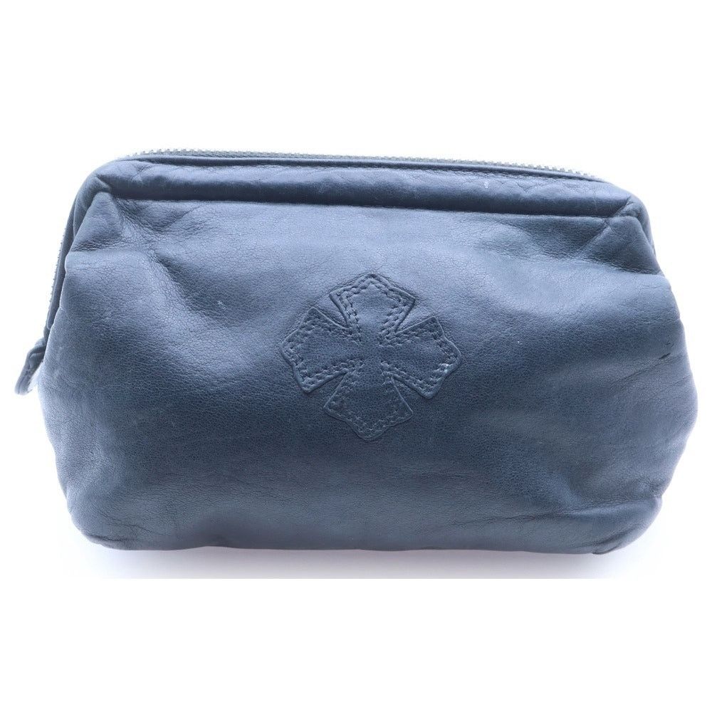 Chrome Hearts CHROME HEARTS Dagger Leather Cosmetic Pouch Size ONE SIZE - 1 Thumbnail