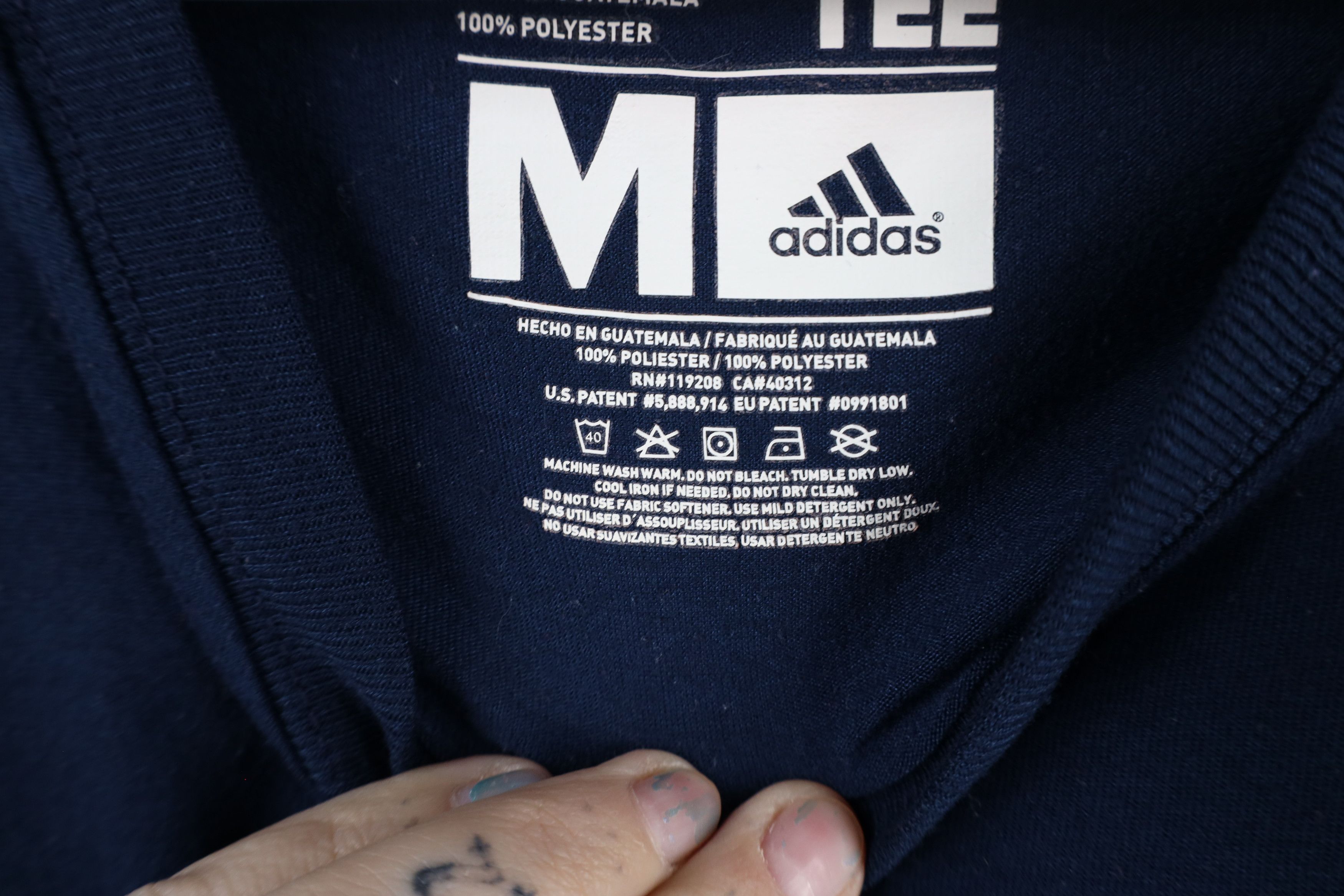 Adidas × Vintage Adidas University of Michigan Lacrosse Long Sleeve T-Shirt Size US M / EU 48-50 / 2 - 7 Thumbnail