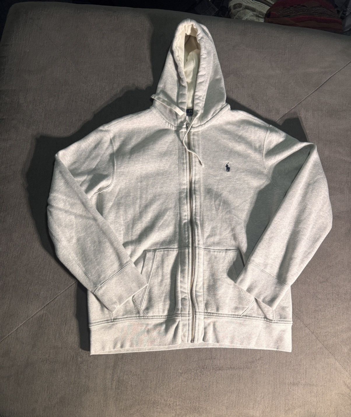 Polo Ralph Lauren Polo Ralph Lauren Waffle Hoodie Size US L / EU 52-54 / 3 - 2 Thumbnail