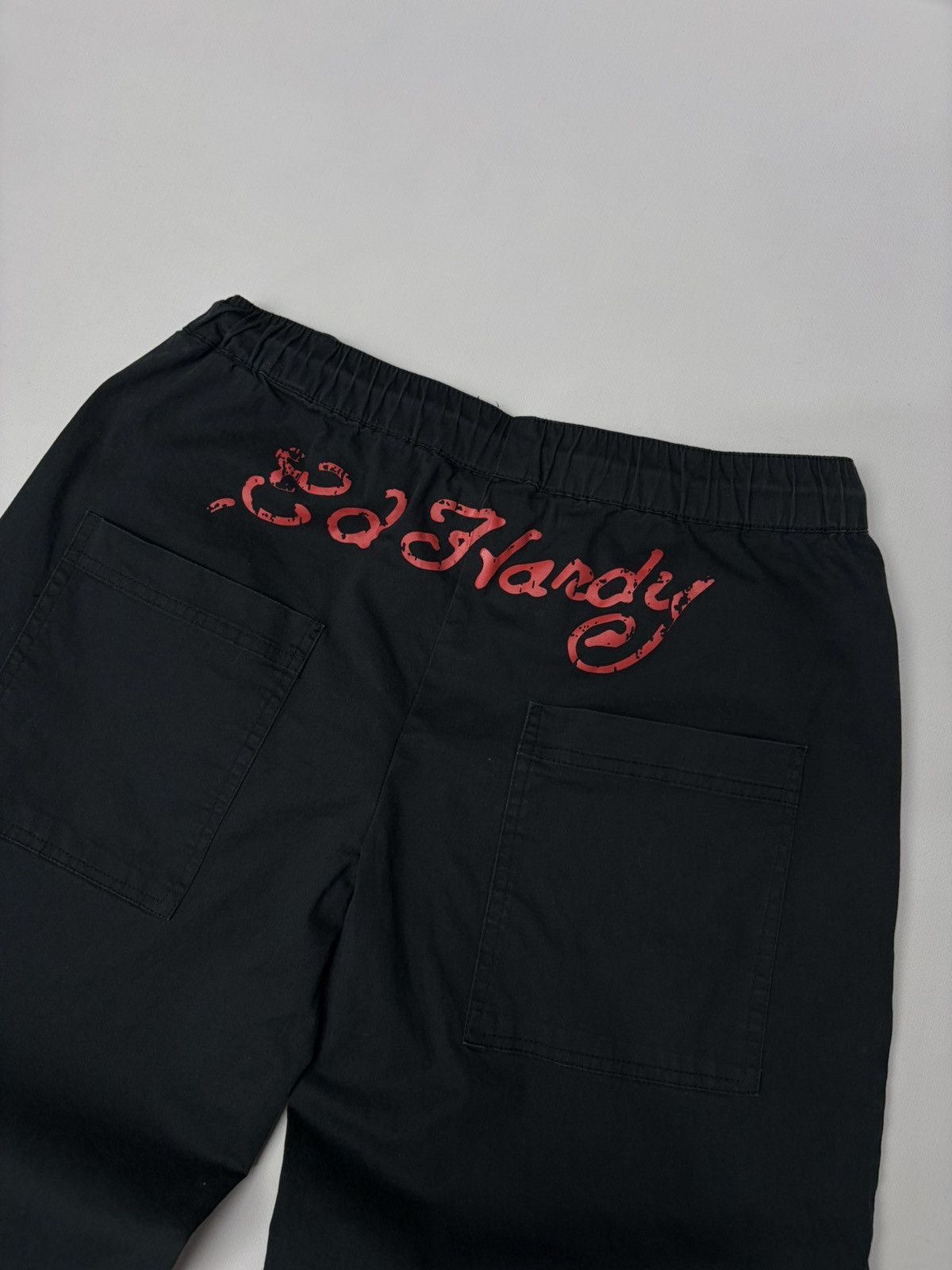 Ed Hardy VTG Ed Hardy x Urban Outfitters Dragon Cargo Jeans Pants Y2K Size US 30 / EU 46 - 6 Thumbnail