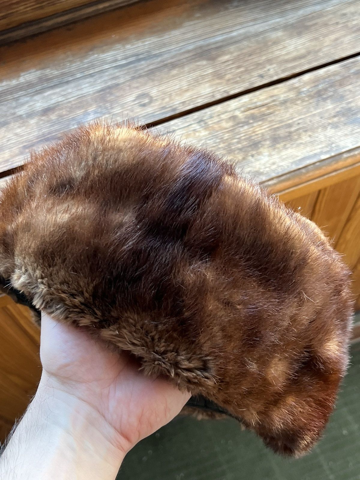 Vintage Vintage Ushanka Trapper Hat Furry Mohair Fuzzy Fur Hat Size ONE SIZE - 7 Thumbnail