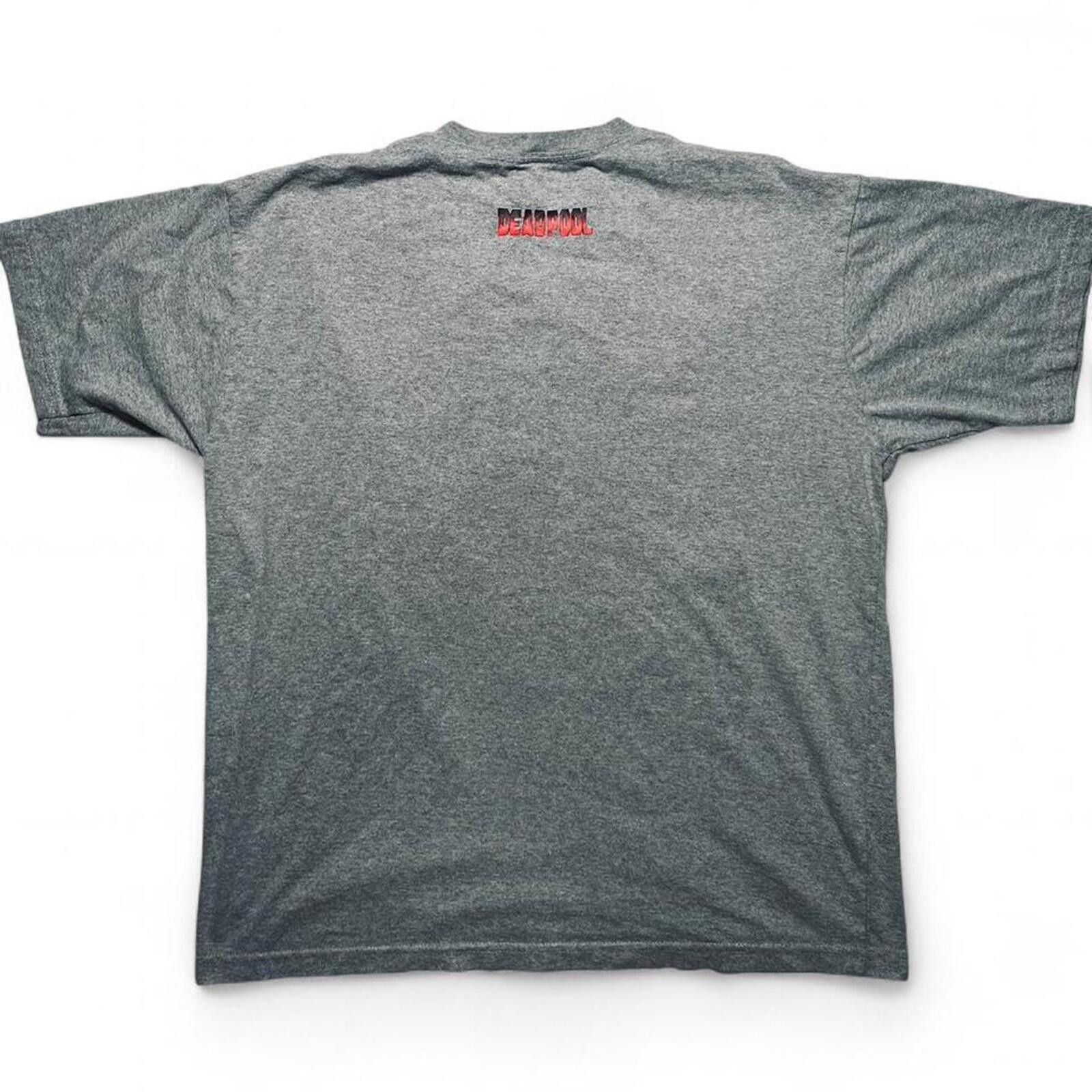Marvel Comics Vintage Marvel Deadpool Graphic T-Shirt Grey Size L Size US L / EU 52-54 / 3 - 7 Thumbnail