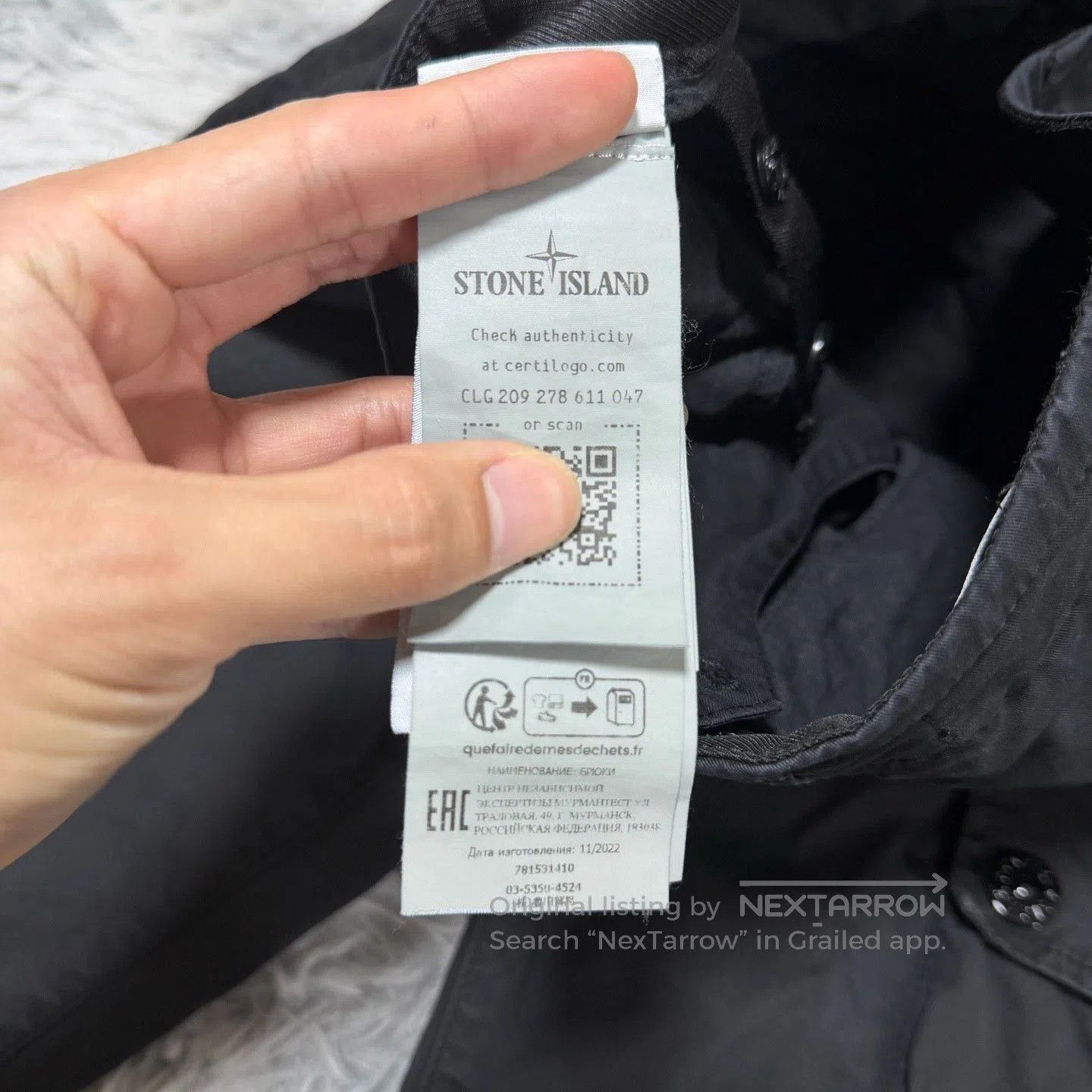 Stone Island Stone Island Washed Cargo Casual Pants. Size US 30 / EU 46 - 6 Thumbnail