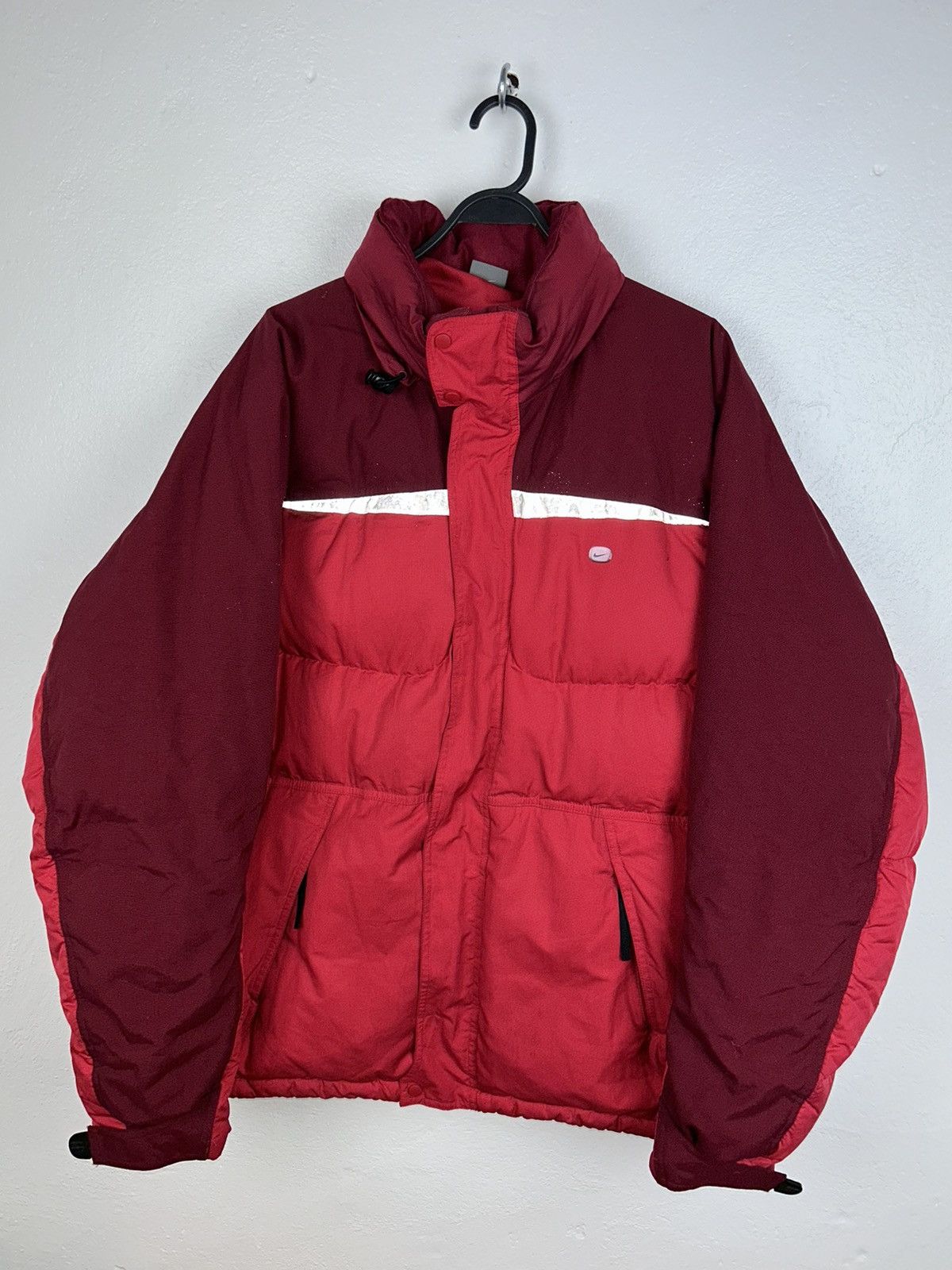 Nike 00s Vintage Nike Sprtsdlx Sports Deluxe Down Puffer Jacket Size US XXL / EU 58 / 5 - 3 Thumbnail