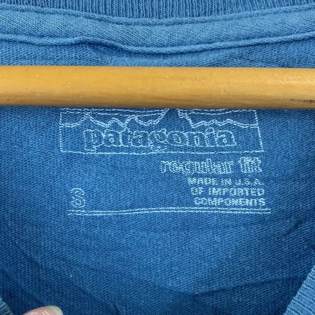 Patagonia PATAGONIA Made In USA Bison Recycle Cotton Tee Shirt Size US S / EU 44-46 / 1 - 6 Thumbnail