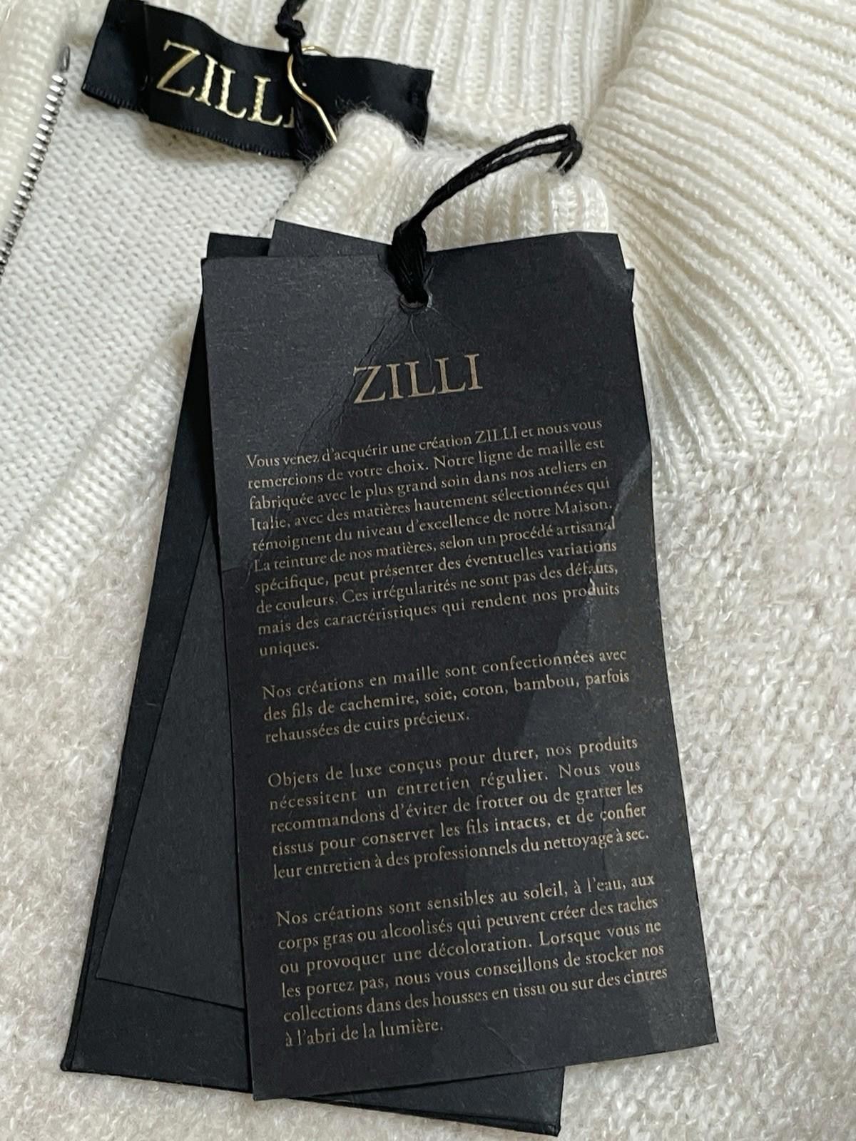 Zilli Zilli Quarter Zip Sweater In Cashmere — New Season Size US M / EU 48-50 / 2 - 7 Thumbnail
