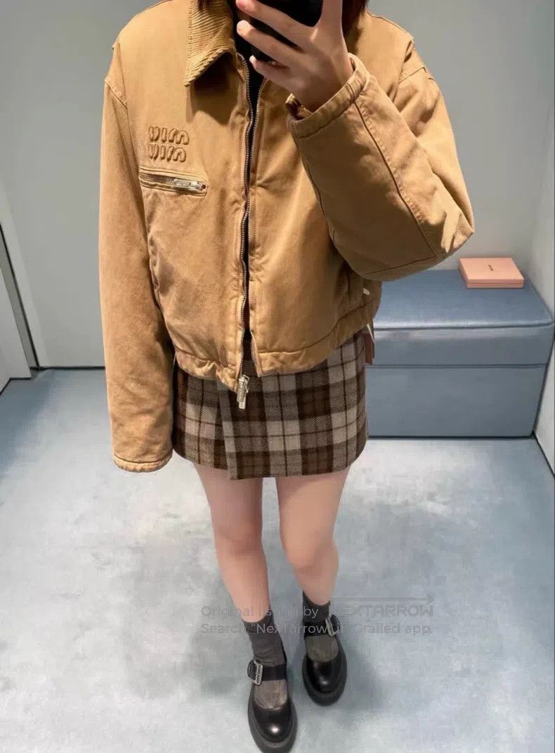 Miu Miu Miu Miu 36 Cotton-padded jacket coat in autumn and winter Size S / US 4 / IT 40 - 7 Thumbnail