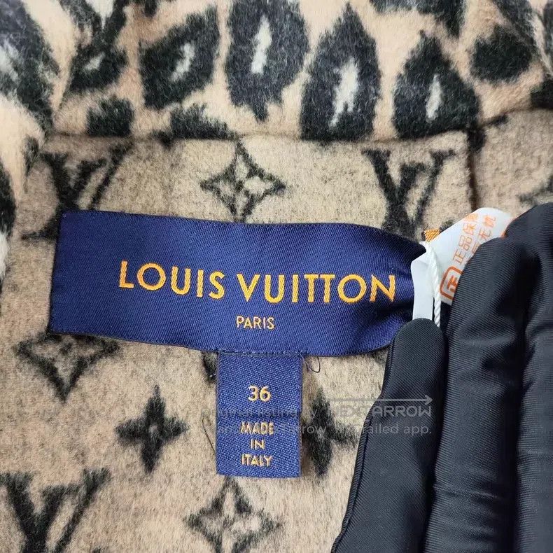 Louis Vuitton Louis Vuitton Leopard-print woolen coat Size XS / US 0-2 / IT 36-38 - 3 Thumbnail
