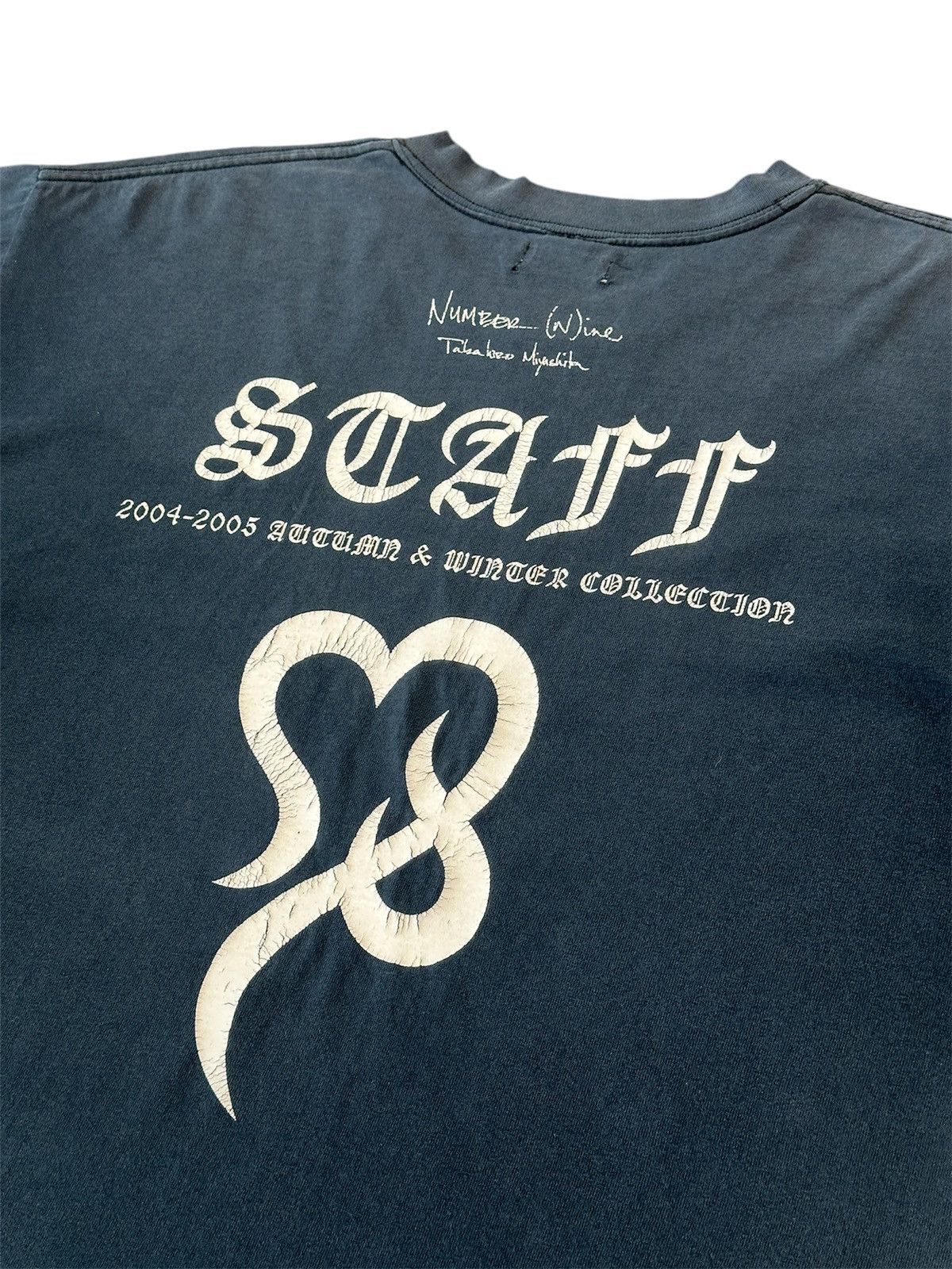 Number (N)ine × Takahiromiyashita The Soloist. AW04 'Give