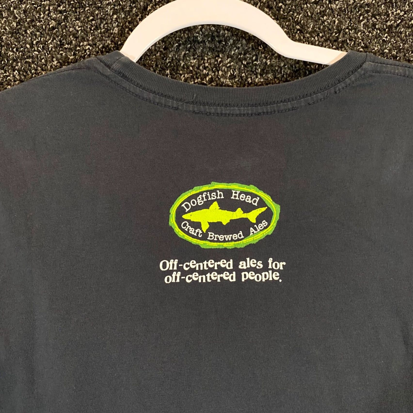 Vintage Dogfish Head Shirt Mens Medium Gray Craft Beer Tee Long Sleeve Outdoors Size US M / EU 48-50 / 2 - 7 Thumbnail