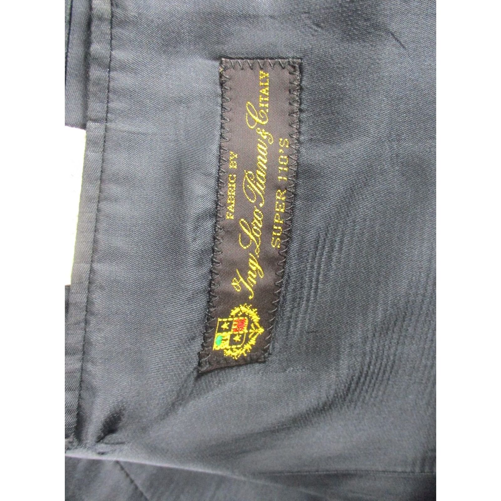 Loro Piana Loro Piana Suit Jacket Mens 44R Gray Pinstripe Three Button Sport Coat Italy Size 44R - 5 Thumbnail