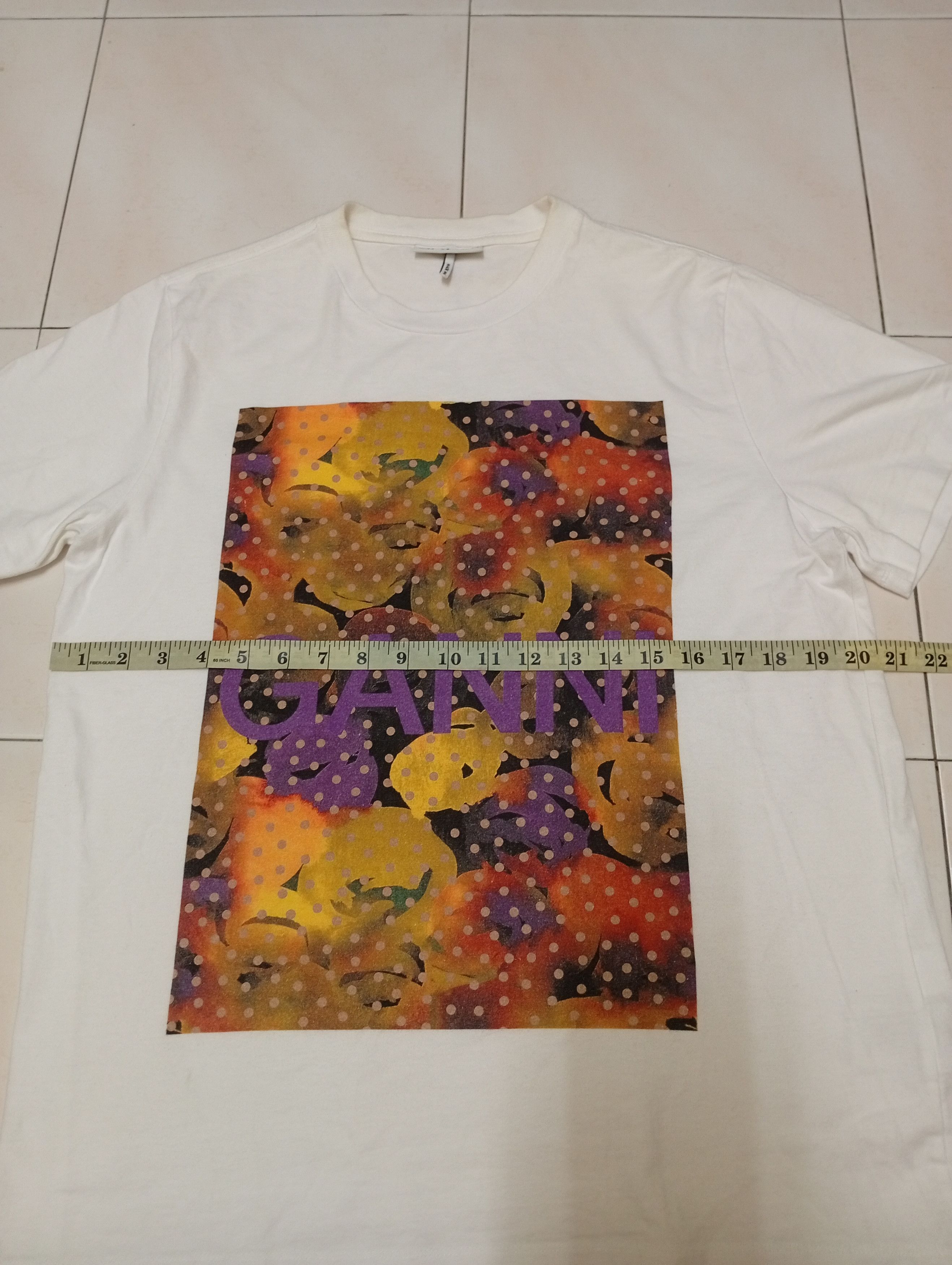 Ganni GANNI x WOMEN'S WHITE TSHIRT Size S / US 4 / IT 40 - 2 Thumbnail