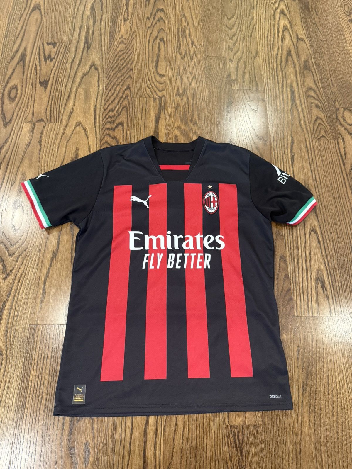 Puma AC Milan 22/23 Home Puma Jersey Size US M / EU 48-50 / 2 - 1 Thumbnail