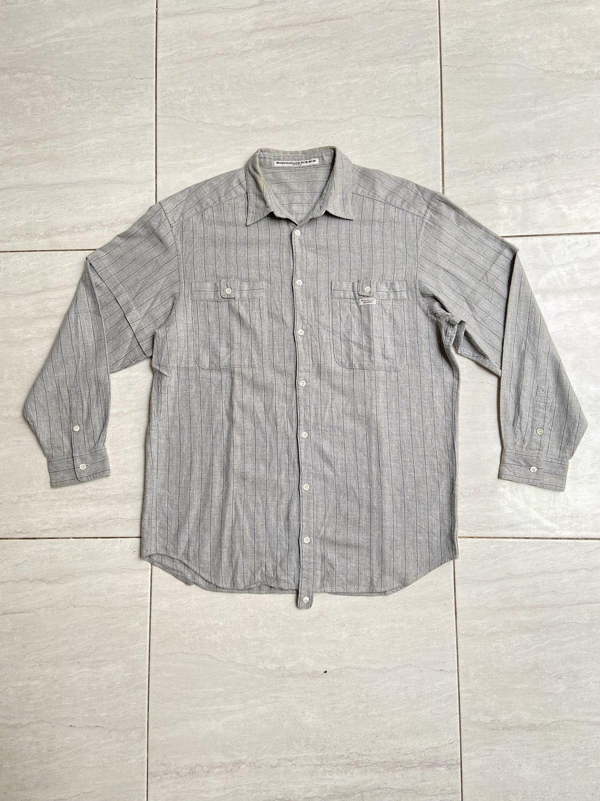 Issey Miyake × Japanese Brand × Mademoiselle Non Non MADEMOISELLE NON NON SPORT Shirt Size US M / EU 48-50 / 2 - 1 Thumbnail