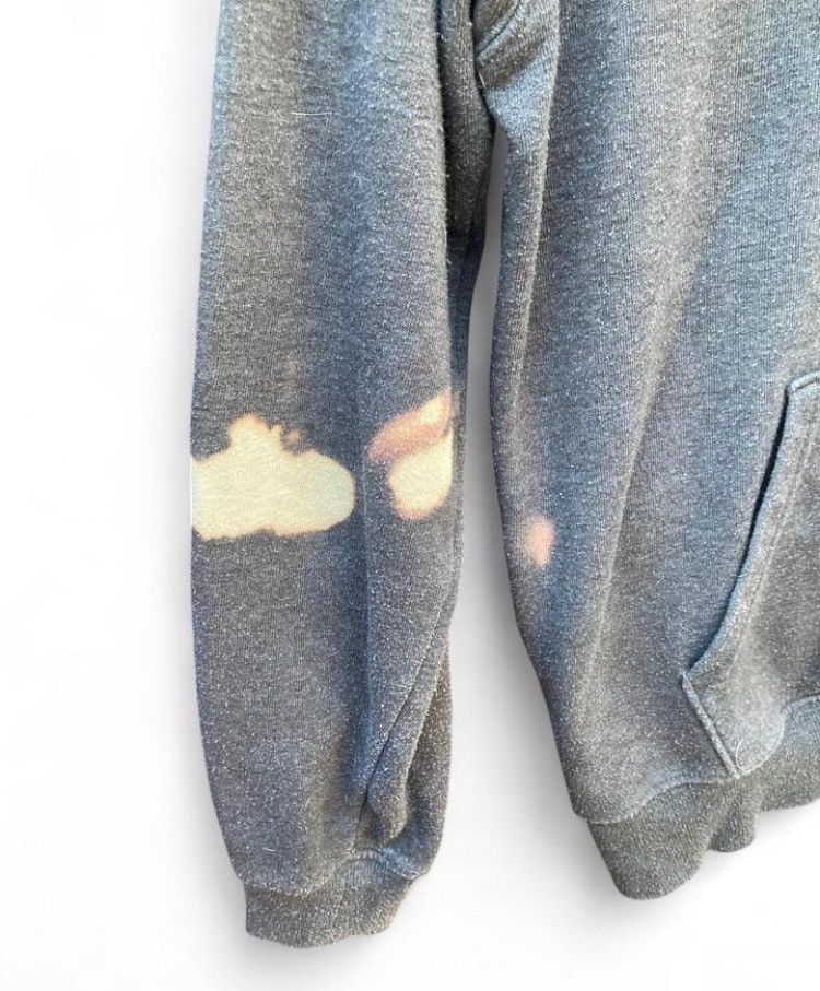 The North Face The North Face Gray Men's Hoodie with Bleach Distress Size US S / EU 44-46 / 1 - 4 Thumbnail