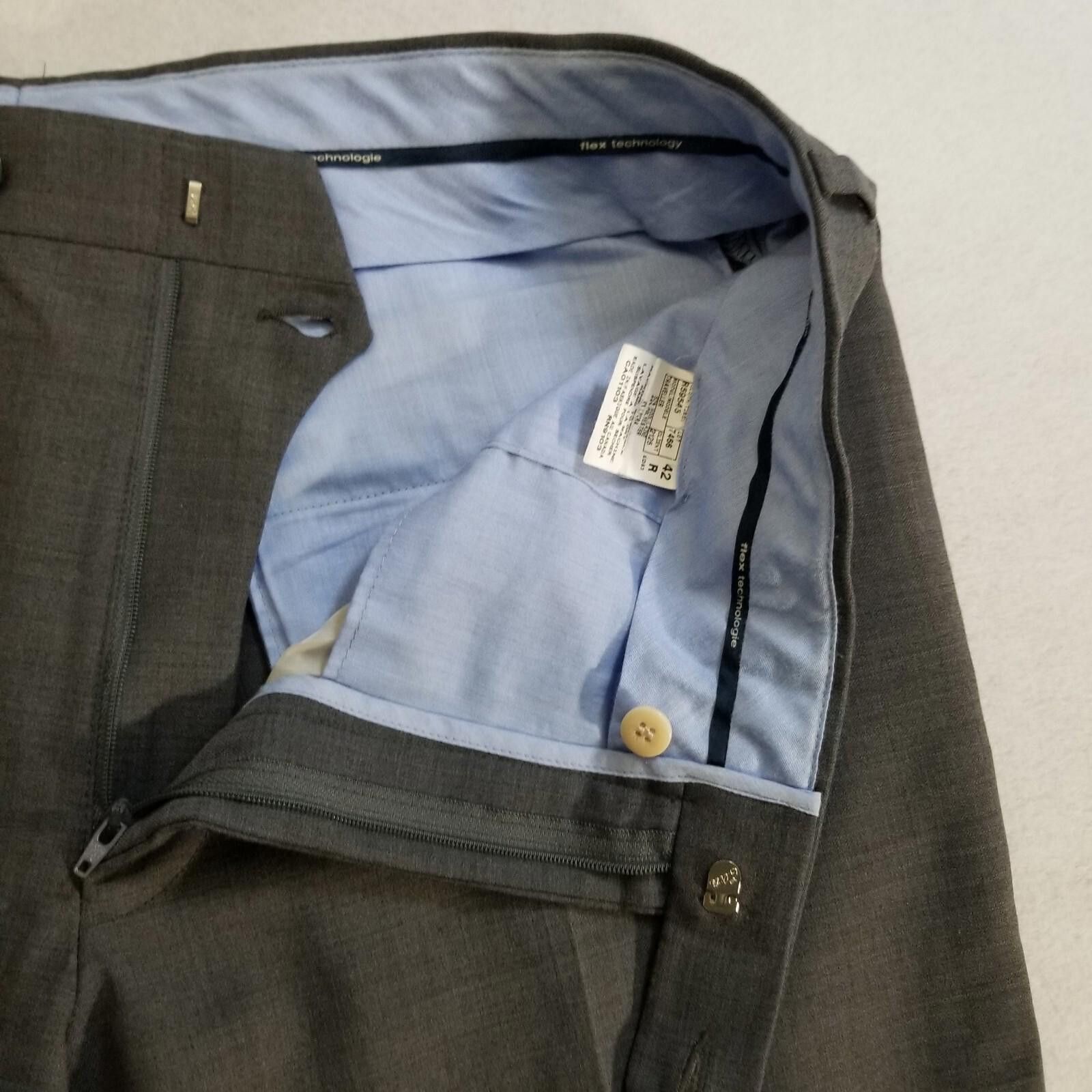 Rivieras Riviera Traveler Gray Pants 42R Mixed Blend Men's Size US 42 / EU 58 - 2 Thumbnail