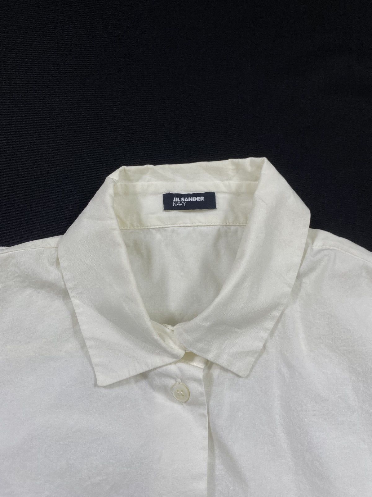 Jil Sander Jil Sander White button up Shirt Size US S / EU 44-46 / 1 - 4 Thumbnail