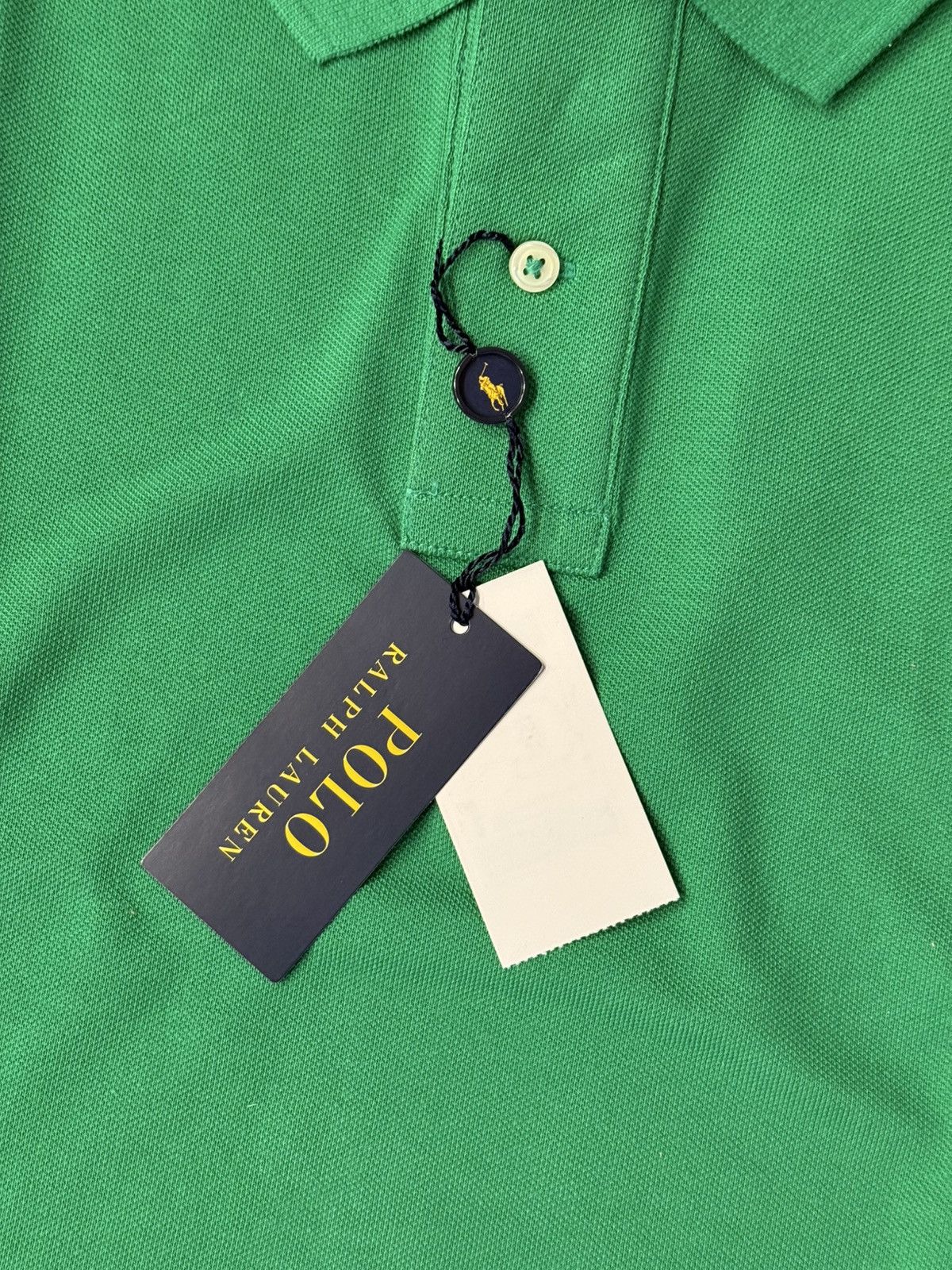Polo Ralph Lauren Polo Ralph Lauren Iconic Mesh Custom Slim Fit Shirt Green L Size US L / EU 52-54 / 3 - 5 Thumbnail